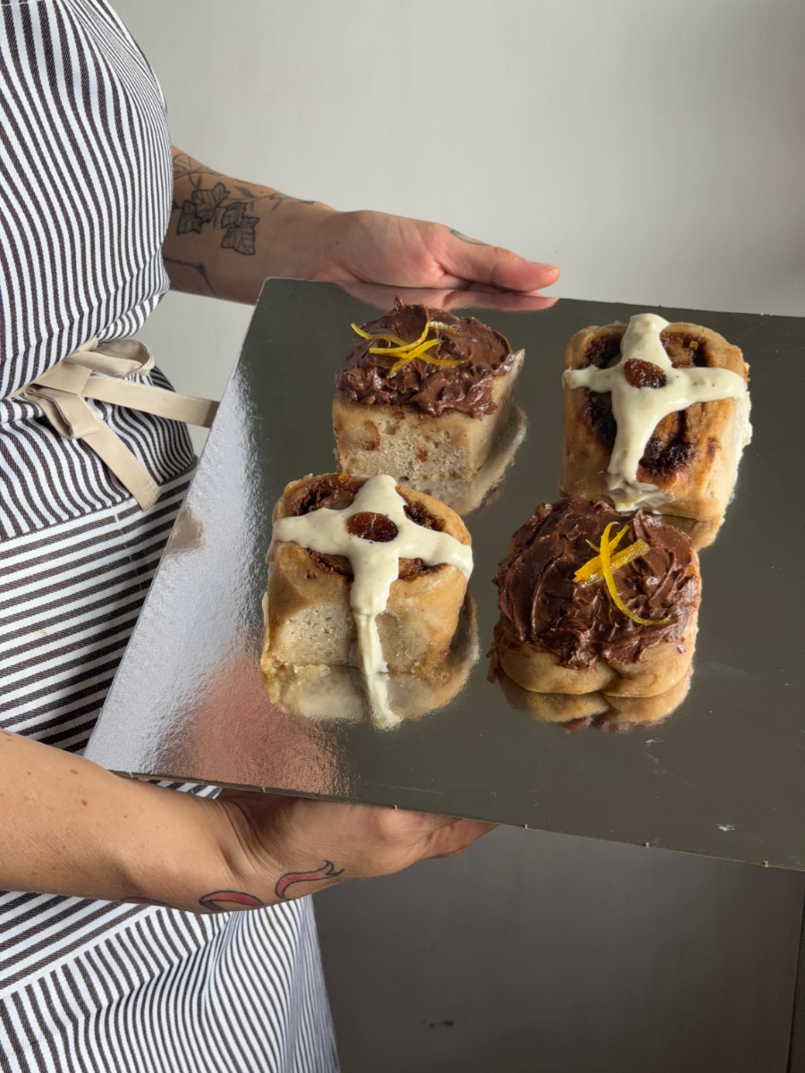 Gluten Free Easter Cinnamon Buns