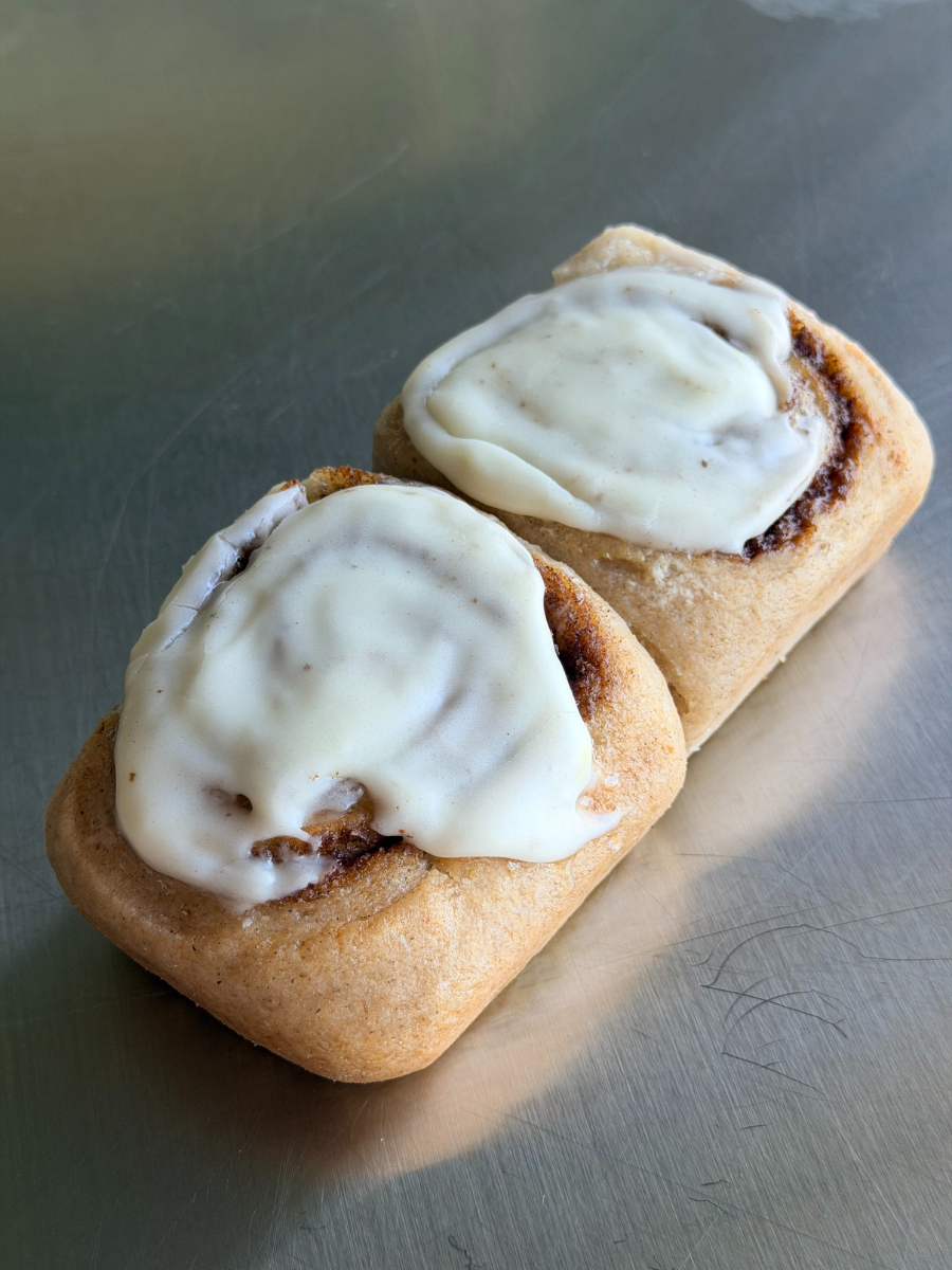 Buckwheat Sourdough Cinnamon Buns