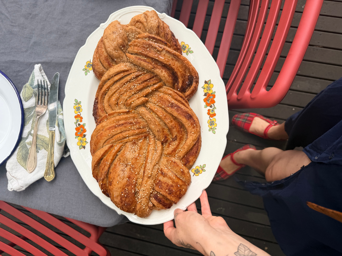 Buckwheat Sourdough Cheese Twist
