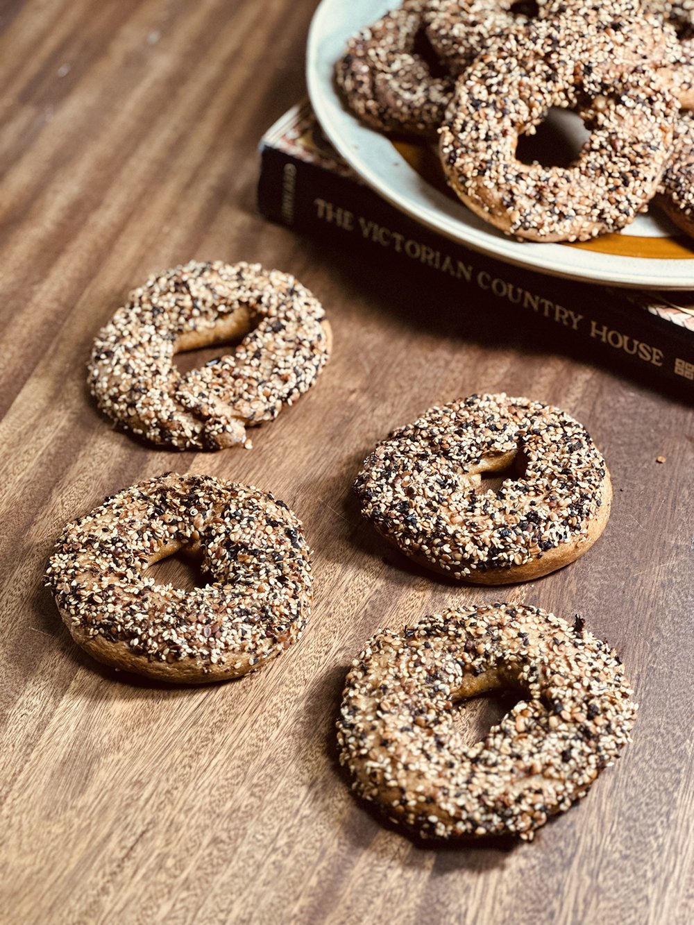 Millet Sourdough Bagels