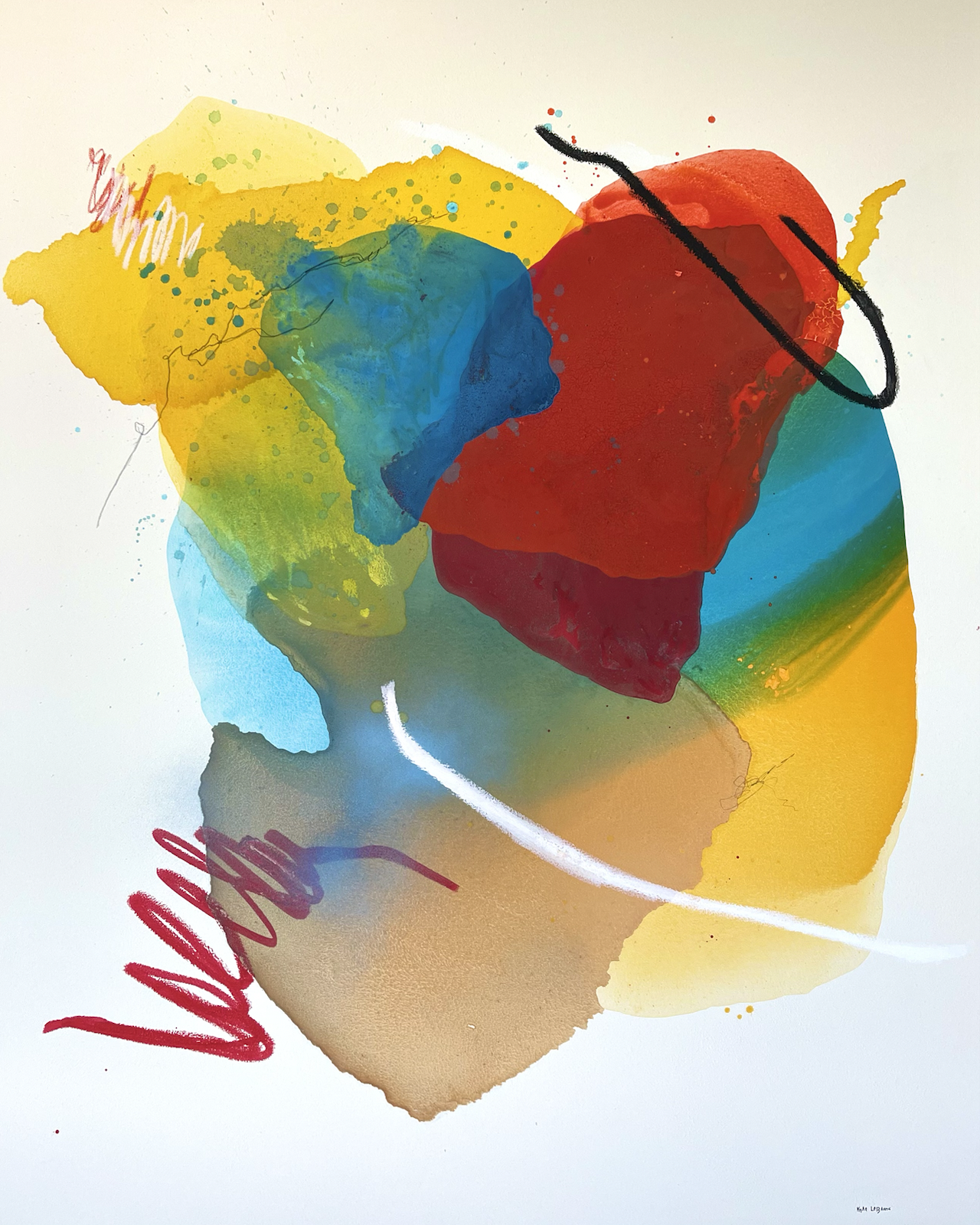 dreming | Acrylic on Canvas | 48x60 inch