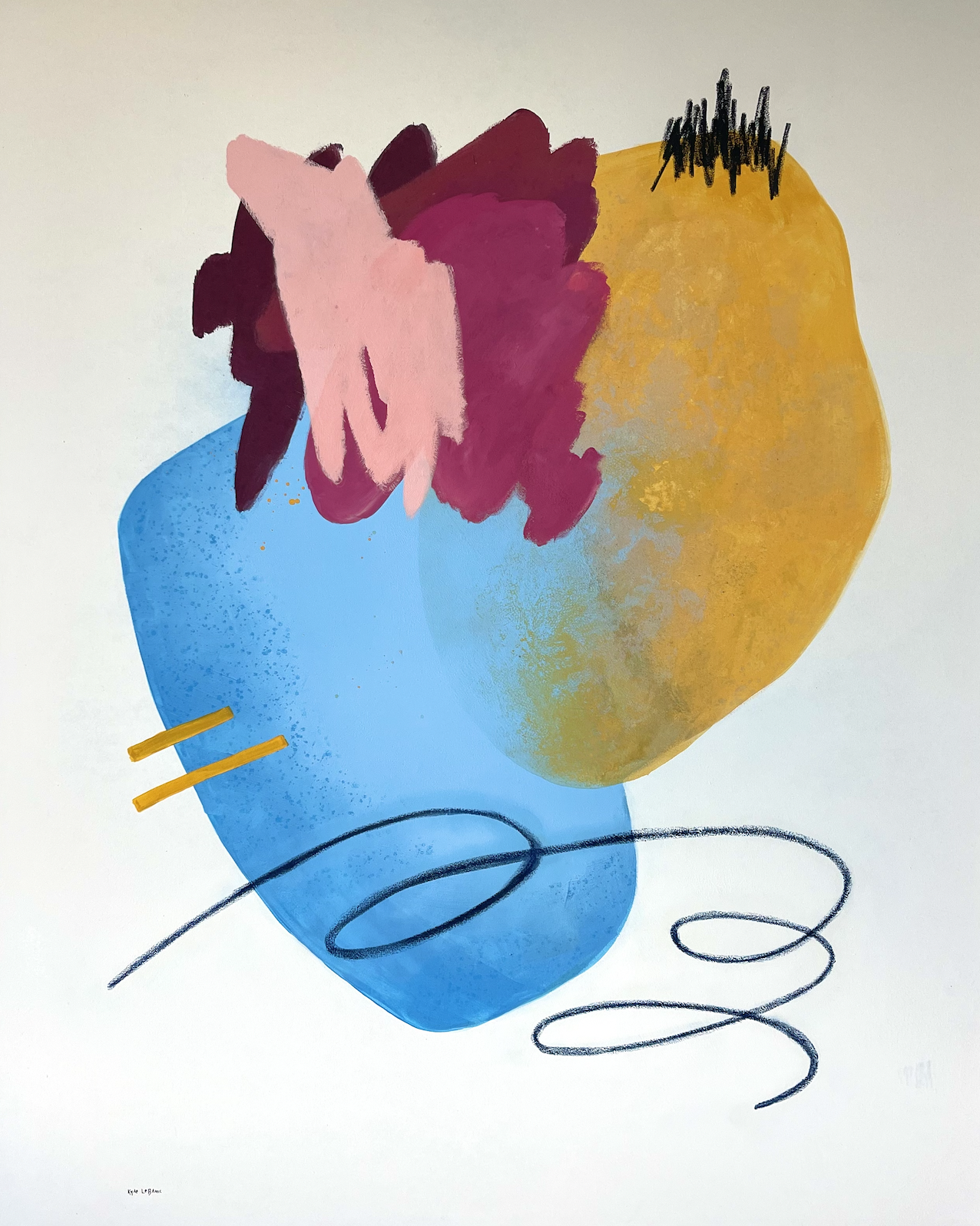 soaring | Acrylic on Canvas | 48x60 inch