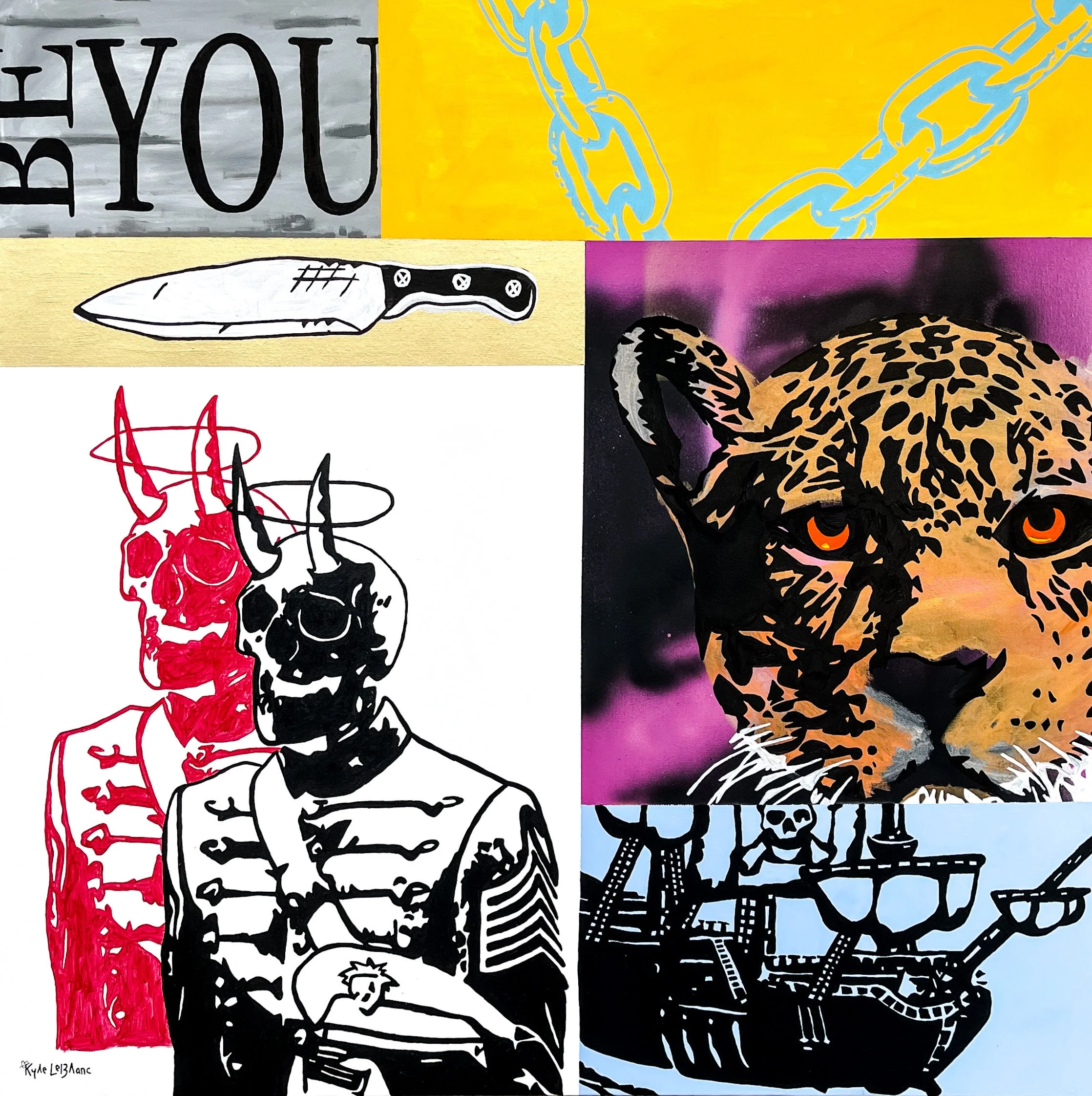 be you | 30x30 inch | Acrylic on Canvas