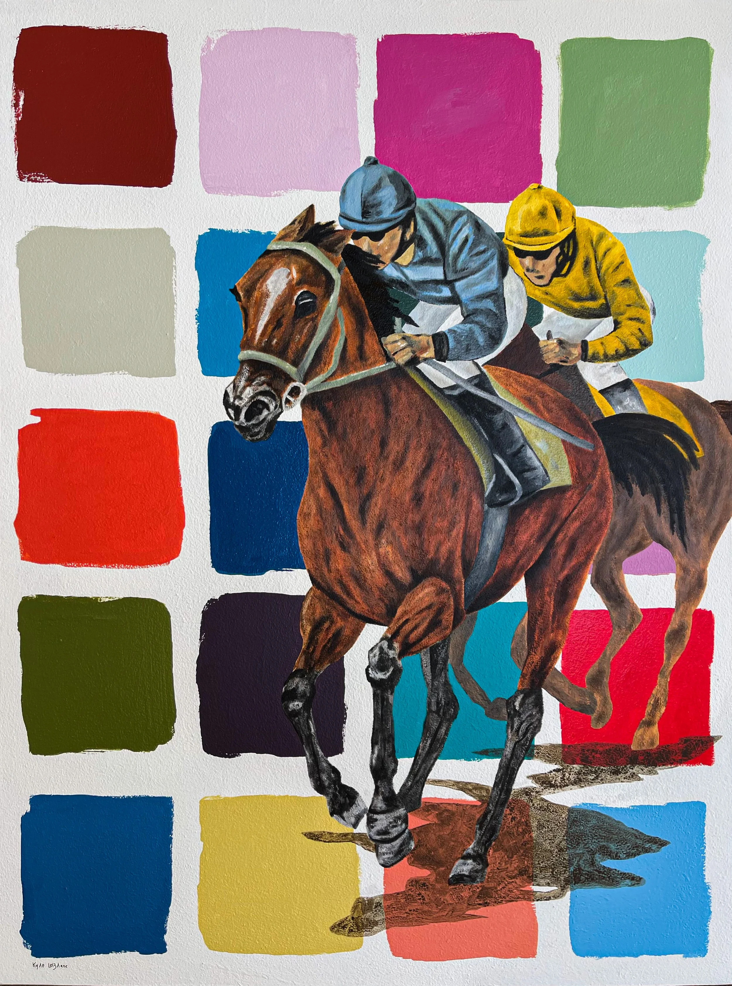 first is first | Oil on Canvas | 36x48 inch