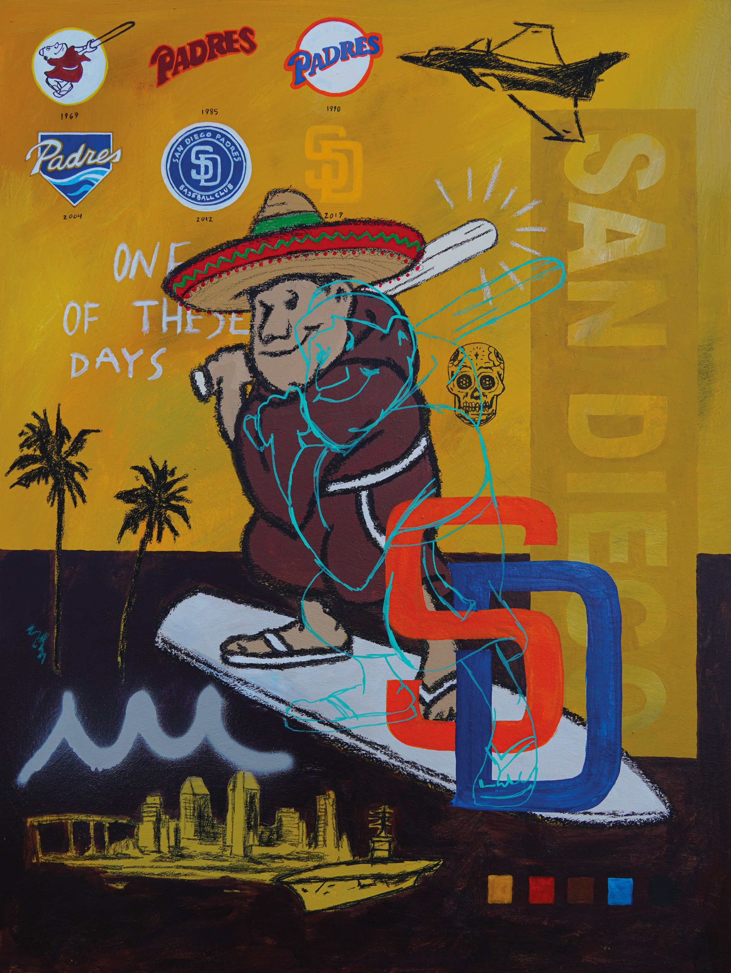 Padre | Acrylic on Canvas | 36x48 inch