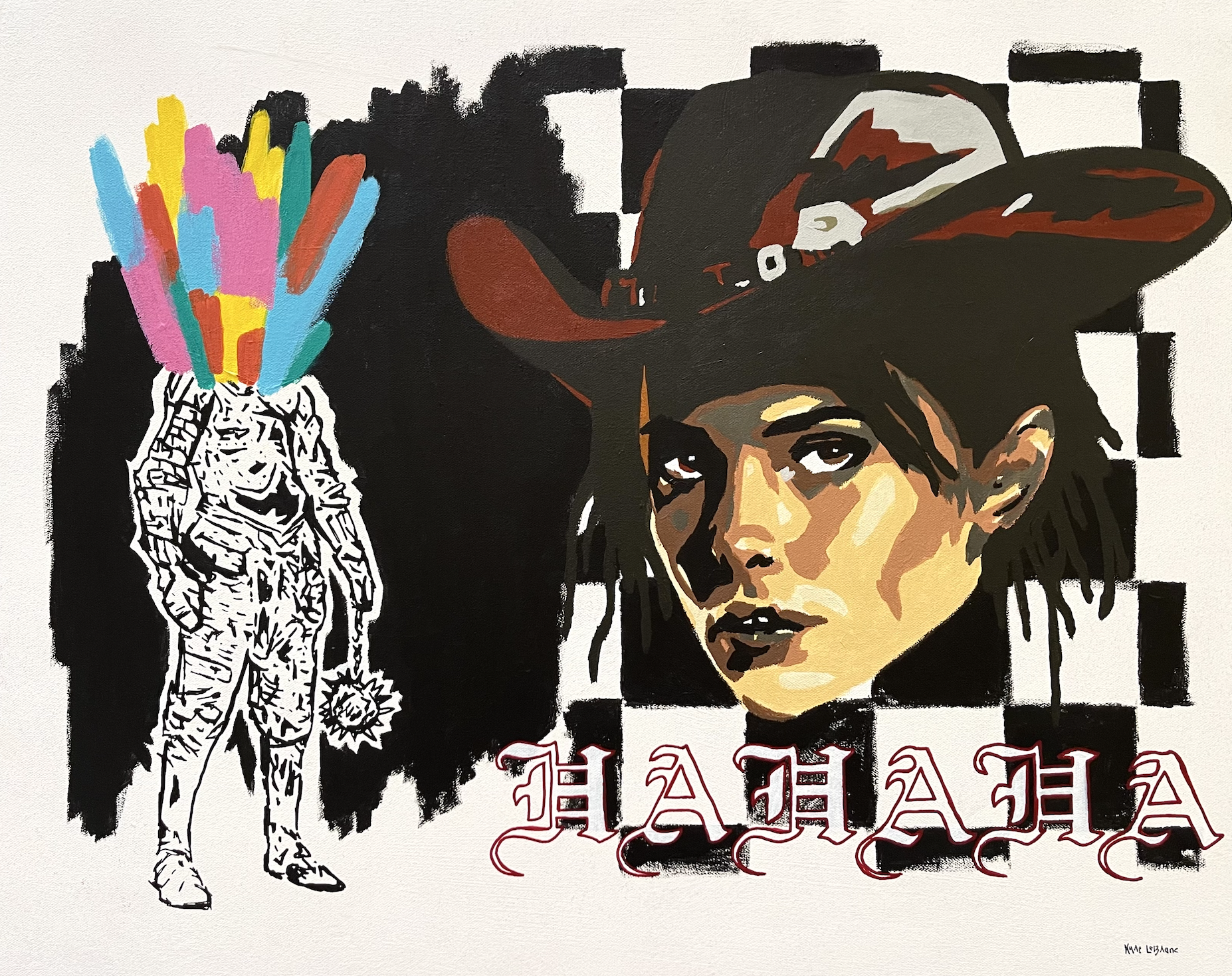 look | Acrylic on Canvas | 24x30 inch

