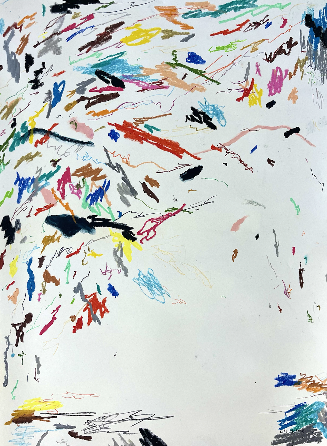 moving | Acrylic on Paper | 18x24 inch