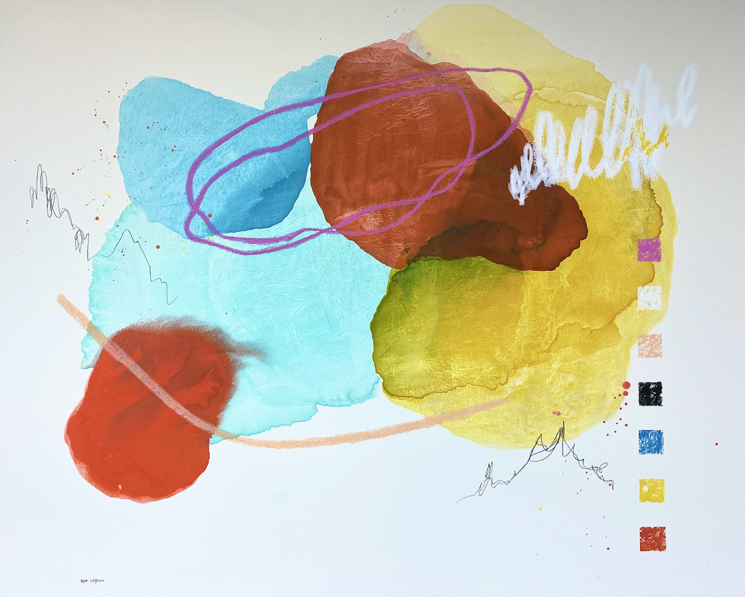 grow forward | Acrylic on Canvas | 60x48 inch