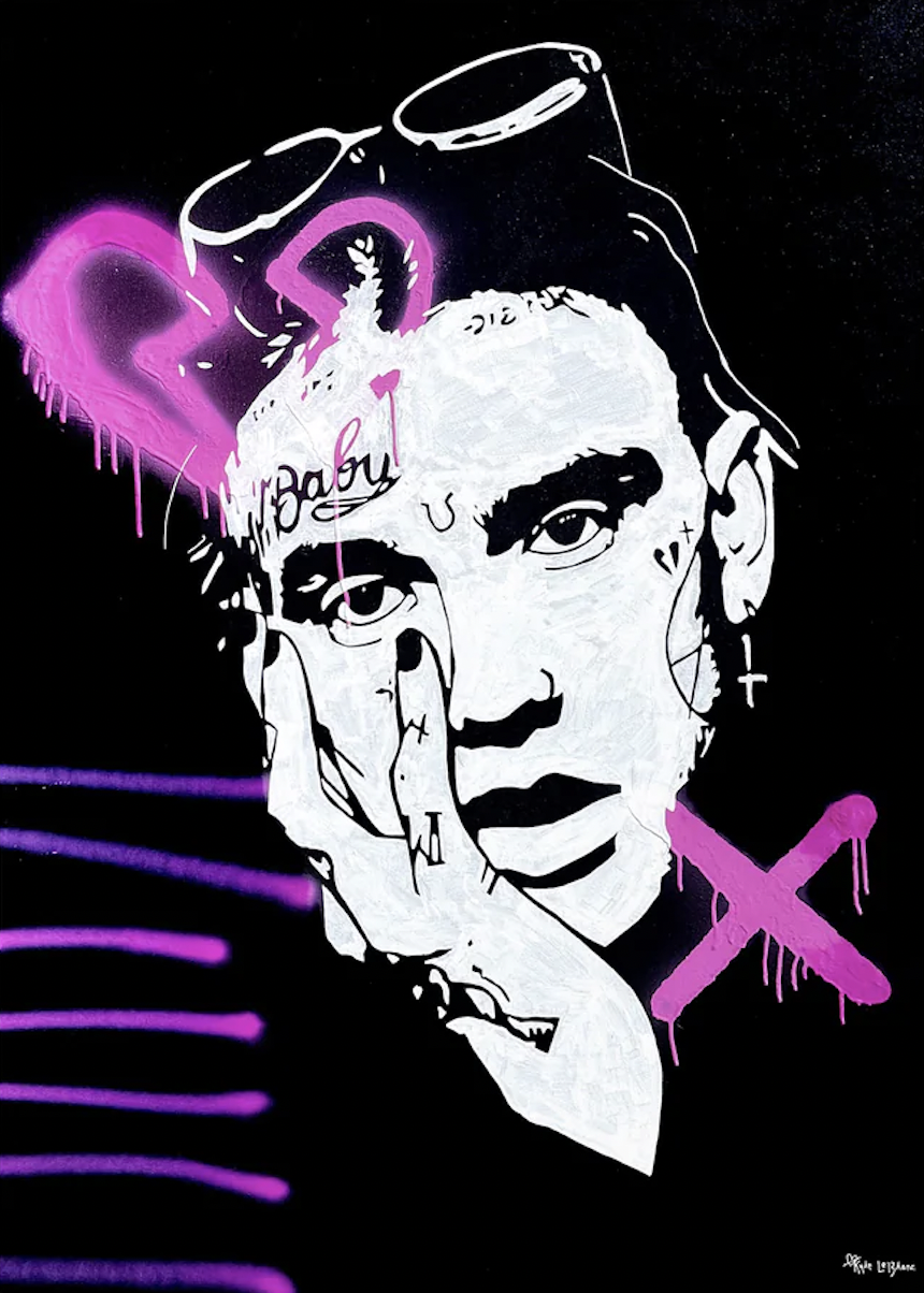 peep | Acrylic on Canvas | 36x48 inch