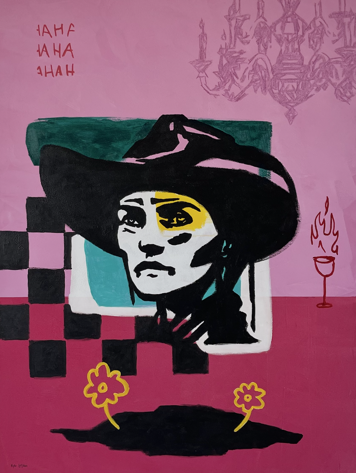 jolly | Acrylic on Canvas | 24x30 inch