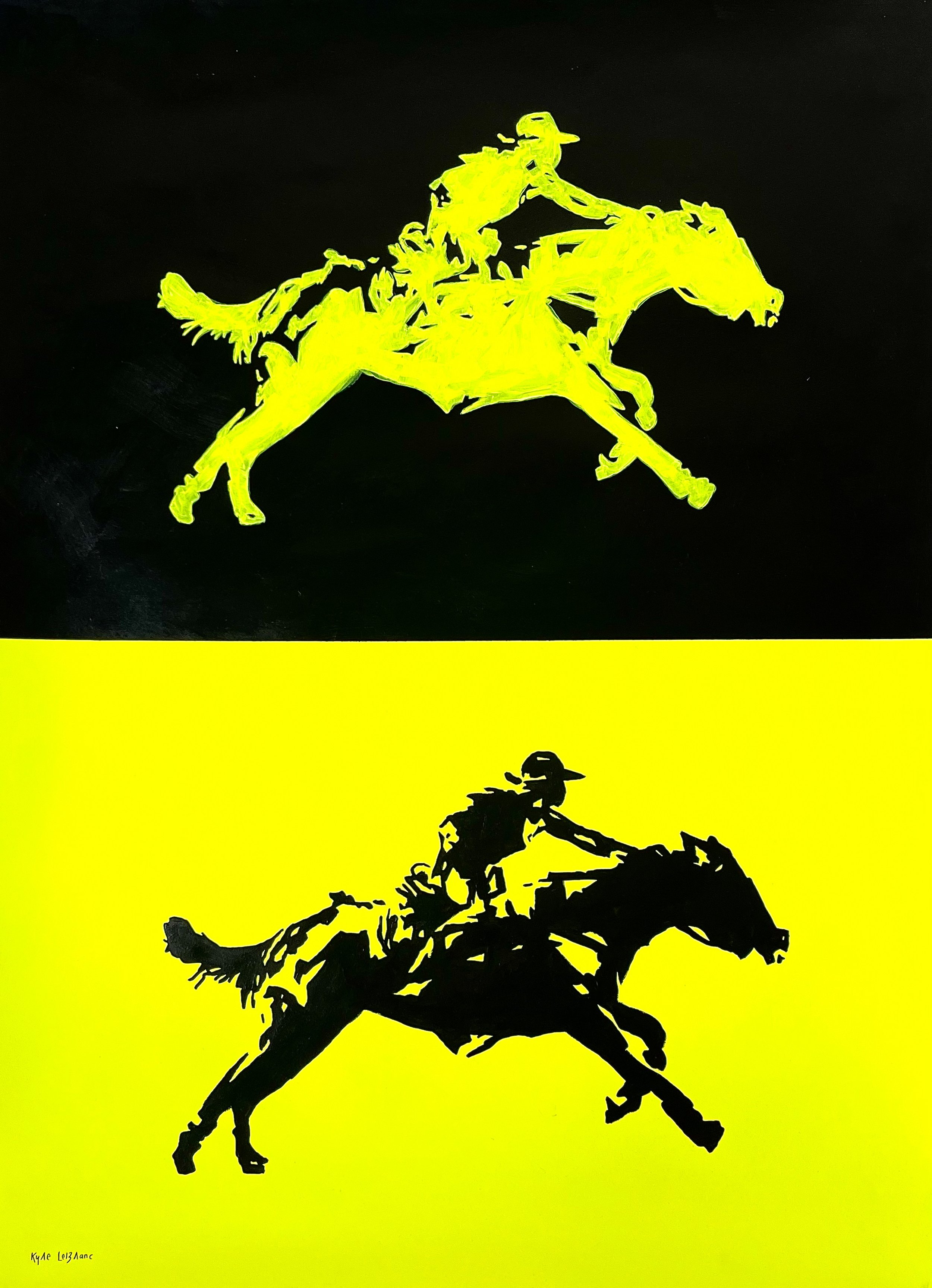 run | 22x30 inch | Acrylic on Paper