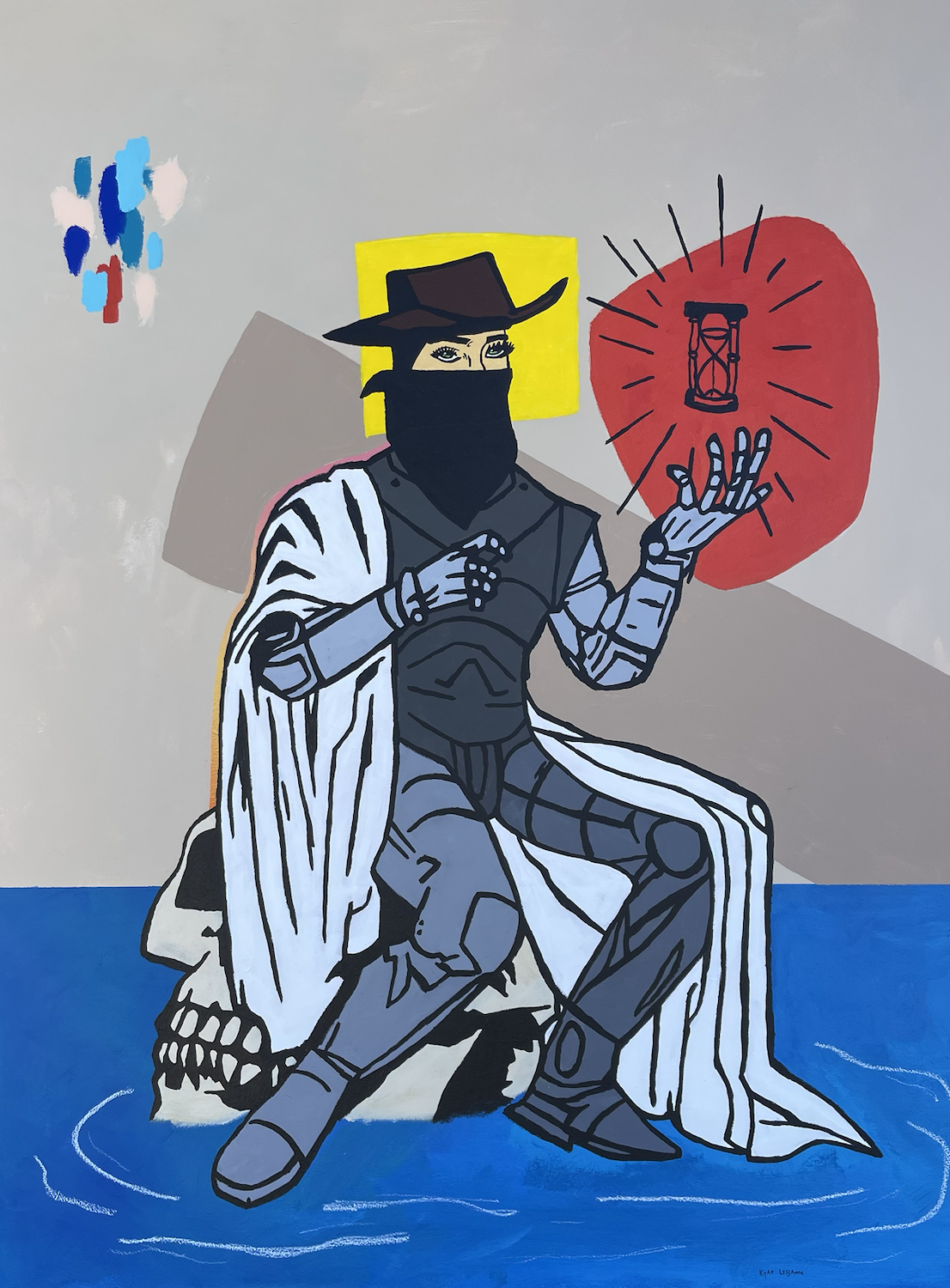 time | 36x48 inch | Acrylic on Canvas