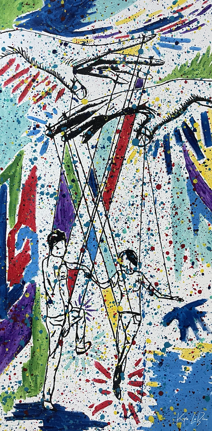 so bad | Acrylic on Canvas | 24x36 inch