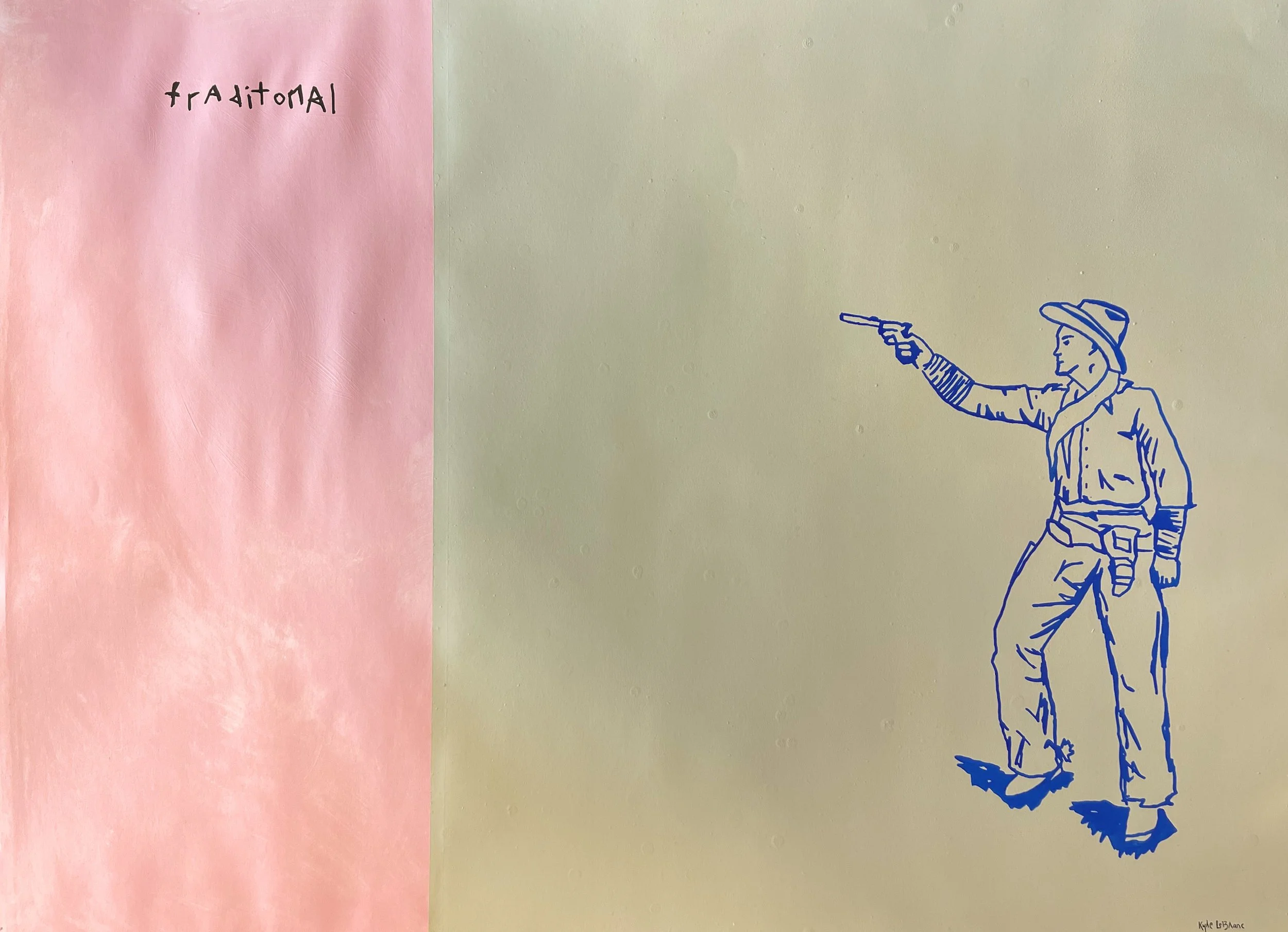 be unusual | 18x24 inch | Acrylic on Paper