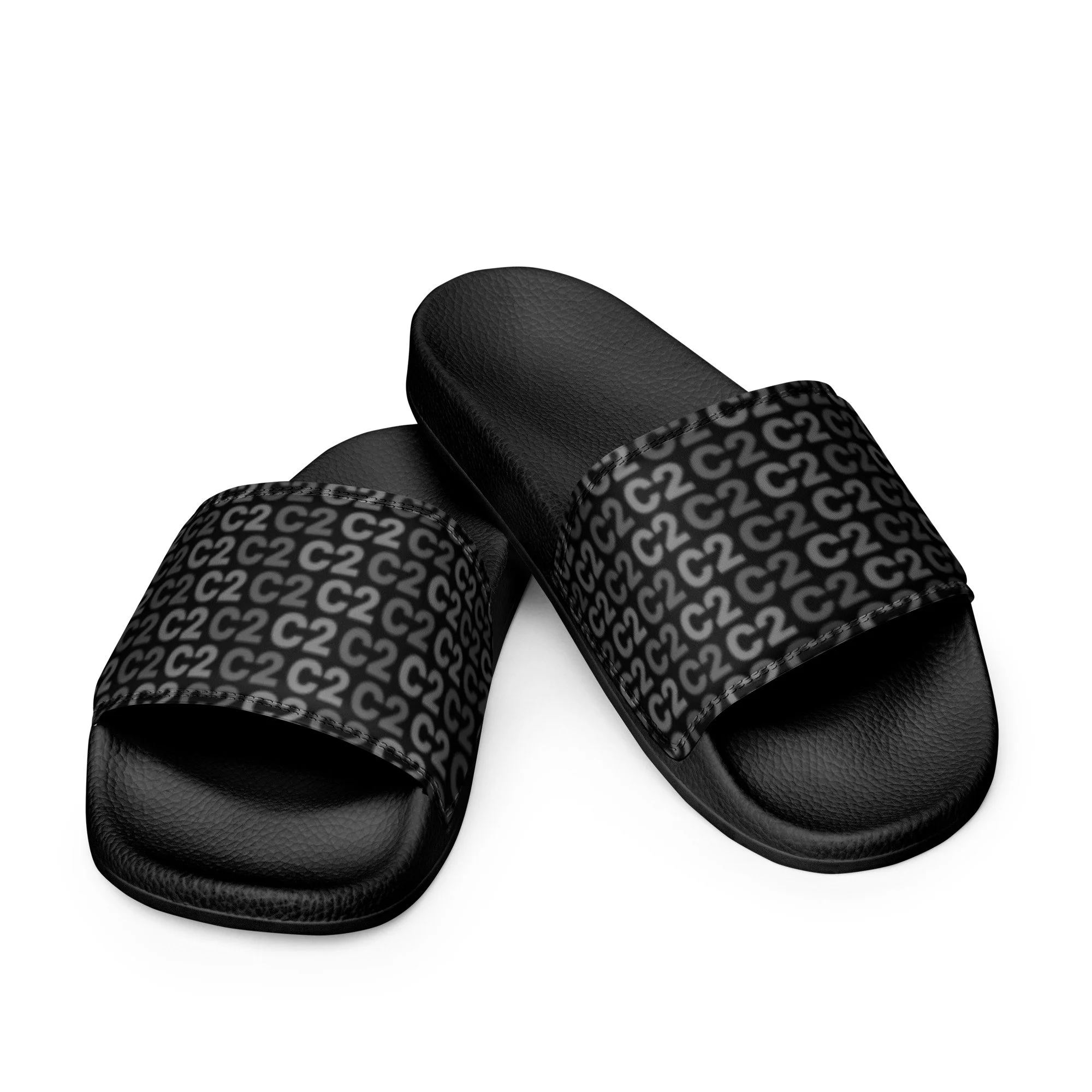 Men’s Black Slides