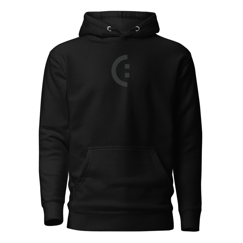 Black Pullover Hoodie