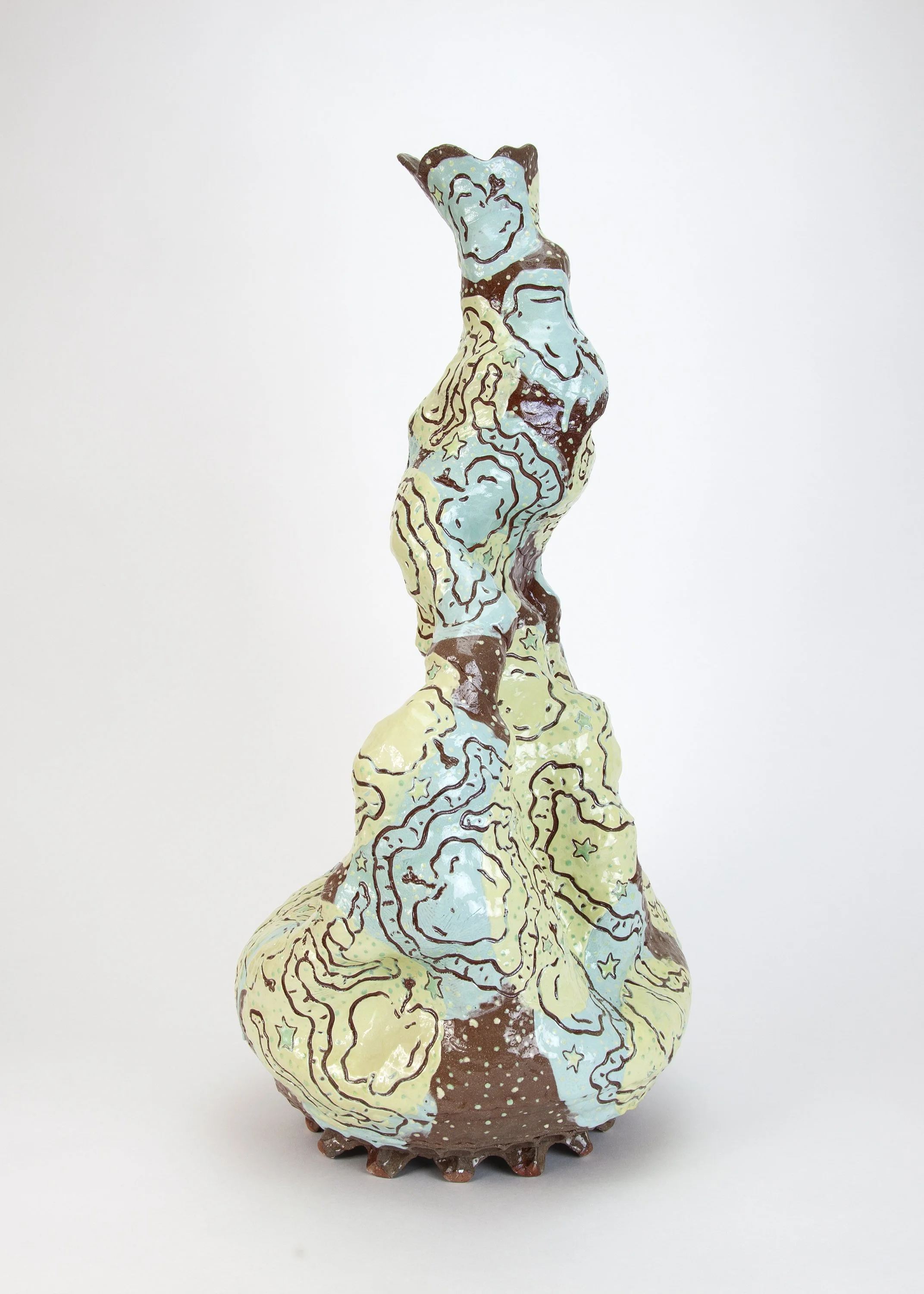 Apple and Worm Vessel