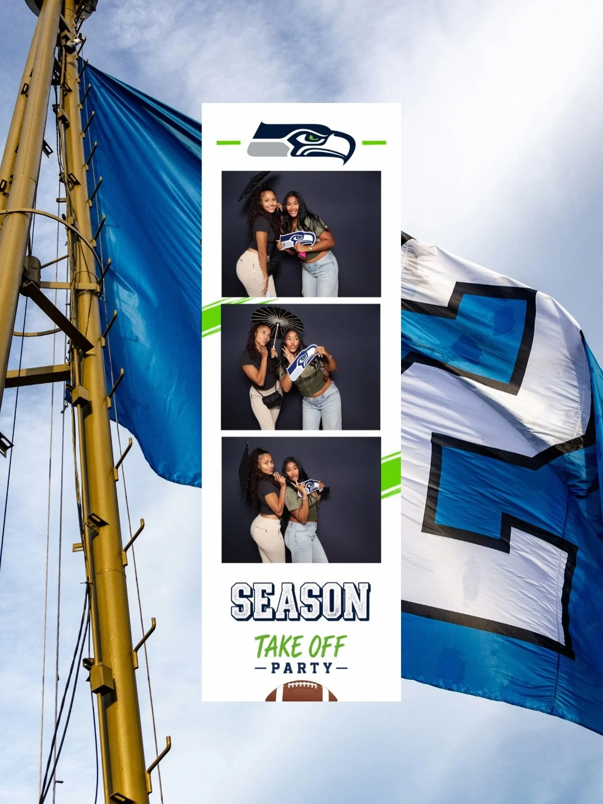 𝐏𝐀𝐑𝐓 𝐈𝐈𝐈: 𝐖𝐡𝐞𝐧 𝐋𝐒 𝐦𝐞𝐭 𝐌𝐀𝐑𝐐. 💙💚

Photo strips from LS, personalized luggage tags from MARQ&mdash;and our very first collaboration came together at the Seahawks Takeoff Party. 🏈✨

Two brands. One unforgettable experience. Definit