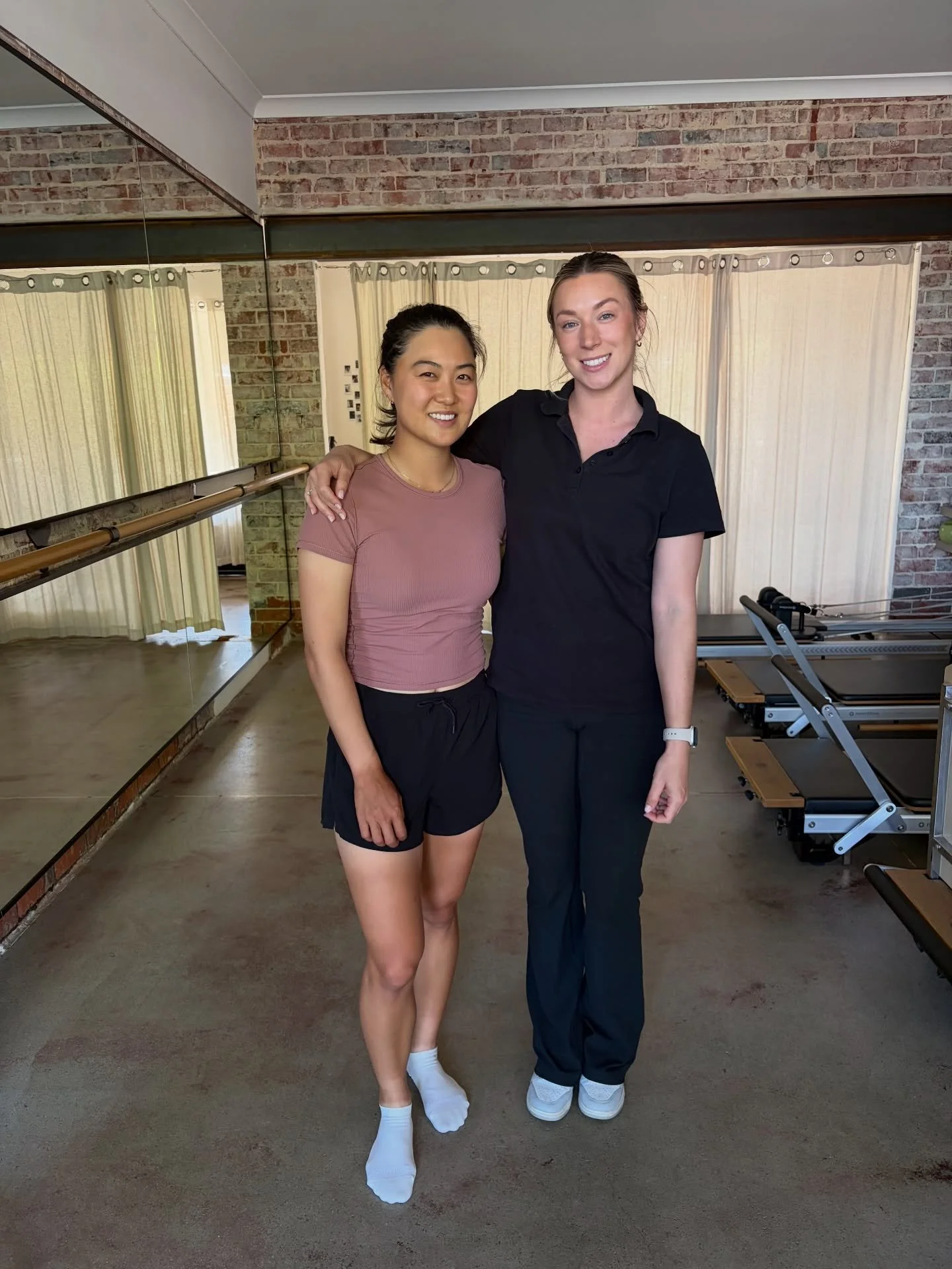 An absolute pleasure taking LPGA golfer Minjee Lee for Clinical Pilates during her off season here in Perth. Wishing her all the best for her upcoming season! 

A big thank you to @studio_equilibre for allowing us to use their beautiful space 🖤

#cl
