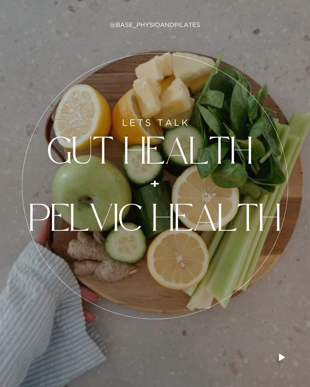 Your gut health might be affecting your pelvic floor 🌶️

When we think about pelvic health, we often focus on the pelvis itself &mdash; but the reality is, the body doesn&rsquo;t work in isolation.

Gut health, bowel habits, stress, nutrition, breat