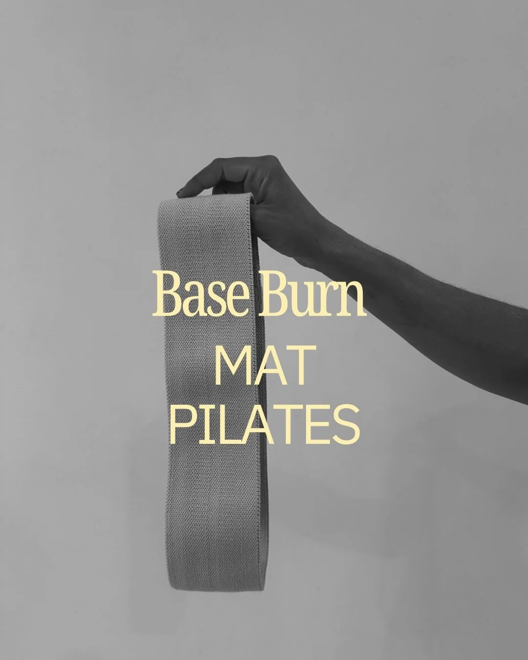 BASE BURN | Mat Pilates ❤️&zwj;🔥

Come and join us for our signature class. 

The Basics 💌
WHO: you, your friends, your mum, your brother, your partner, anyone
WHAT: come dressed in activewear and get ready to move and enjoy yourself 
WHEN: Saturda