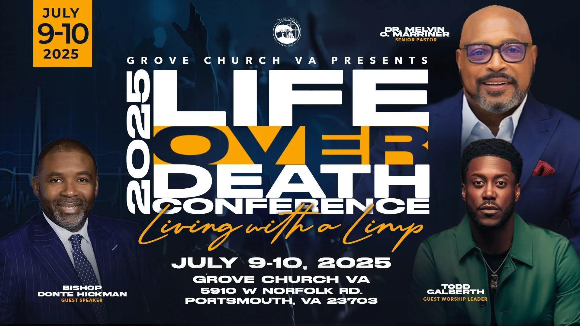 Life Over Death Conference 2025: “Living With A Limp”