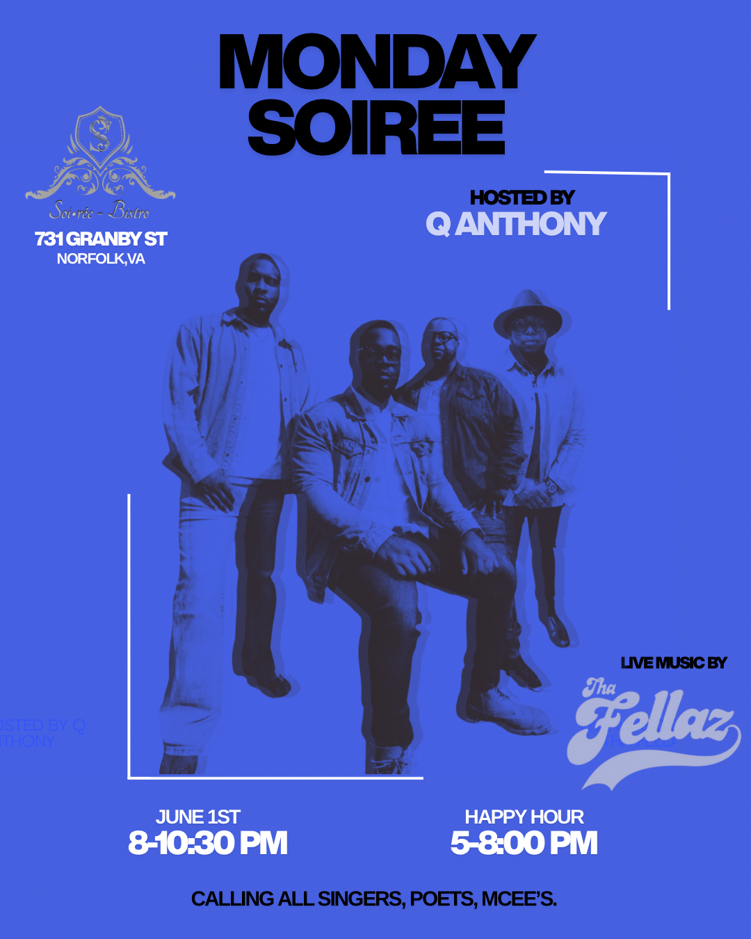 Monday Soiree Open Mic