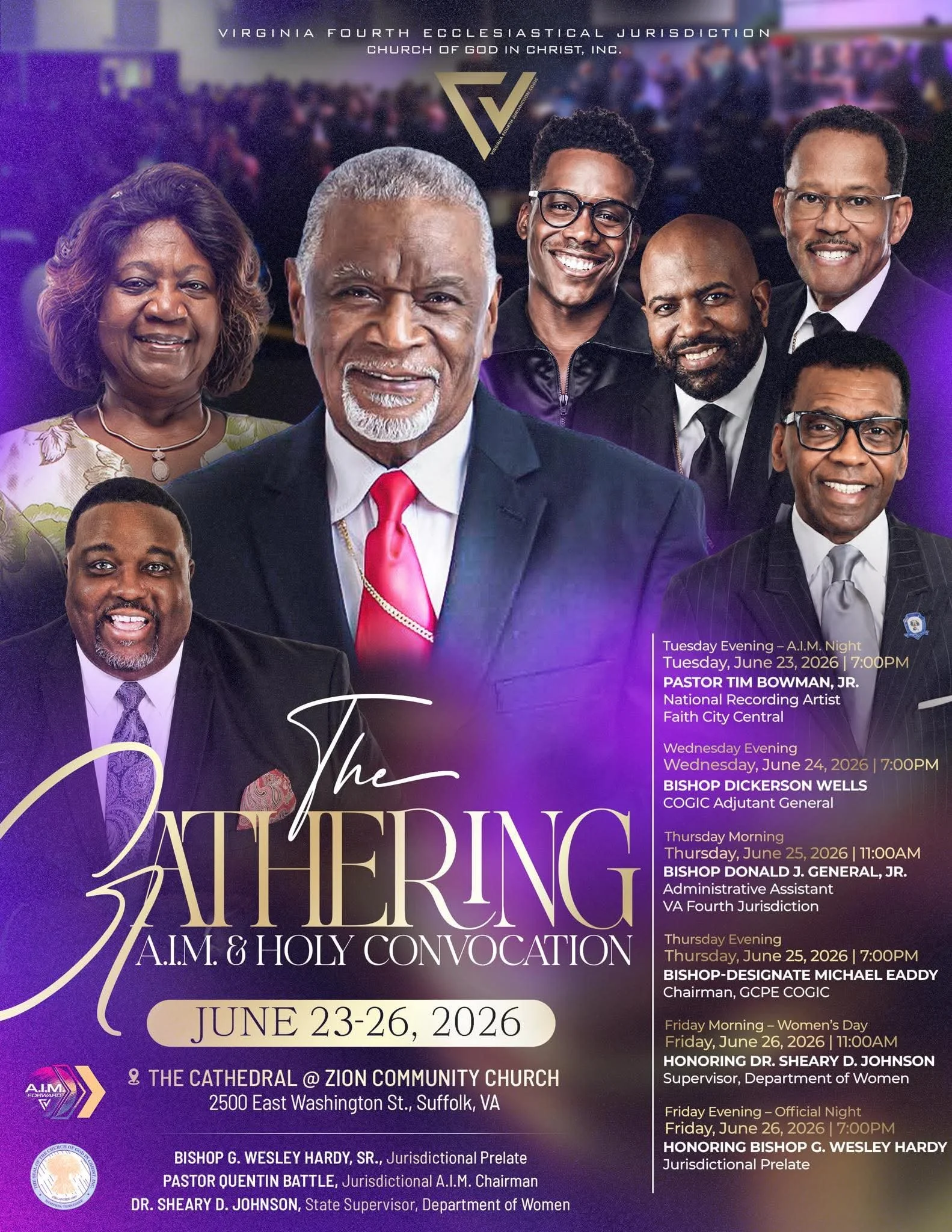 VA 4th COGIC AIM &amp; Convocation 2026