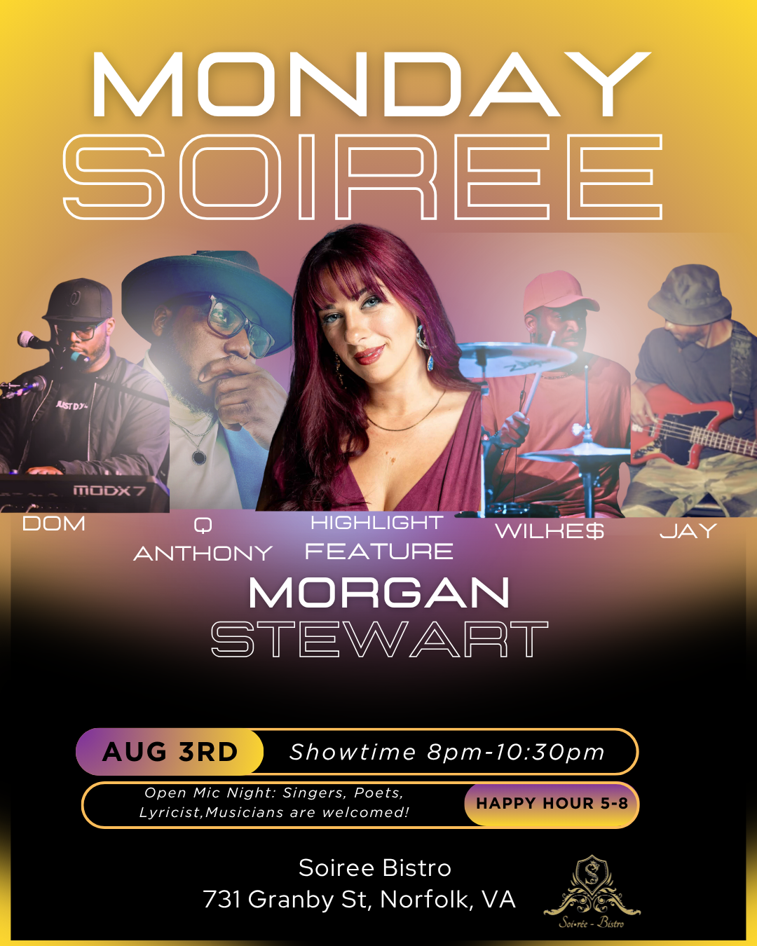 Monday Soiree Open Mic