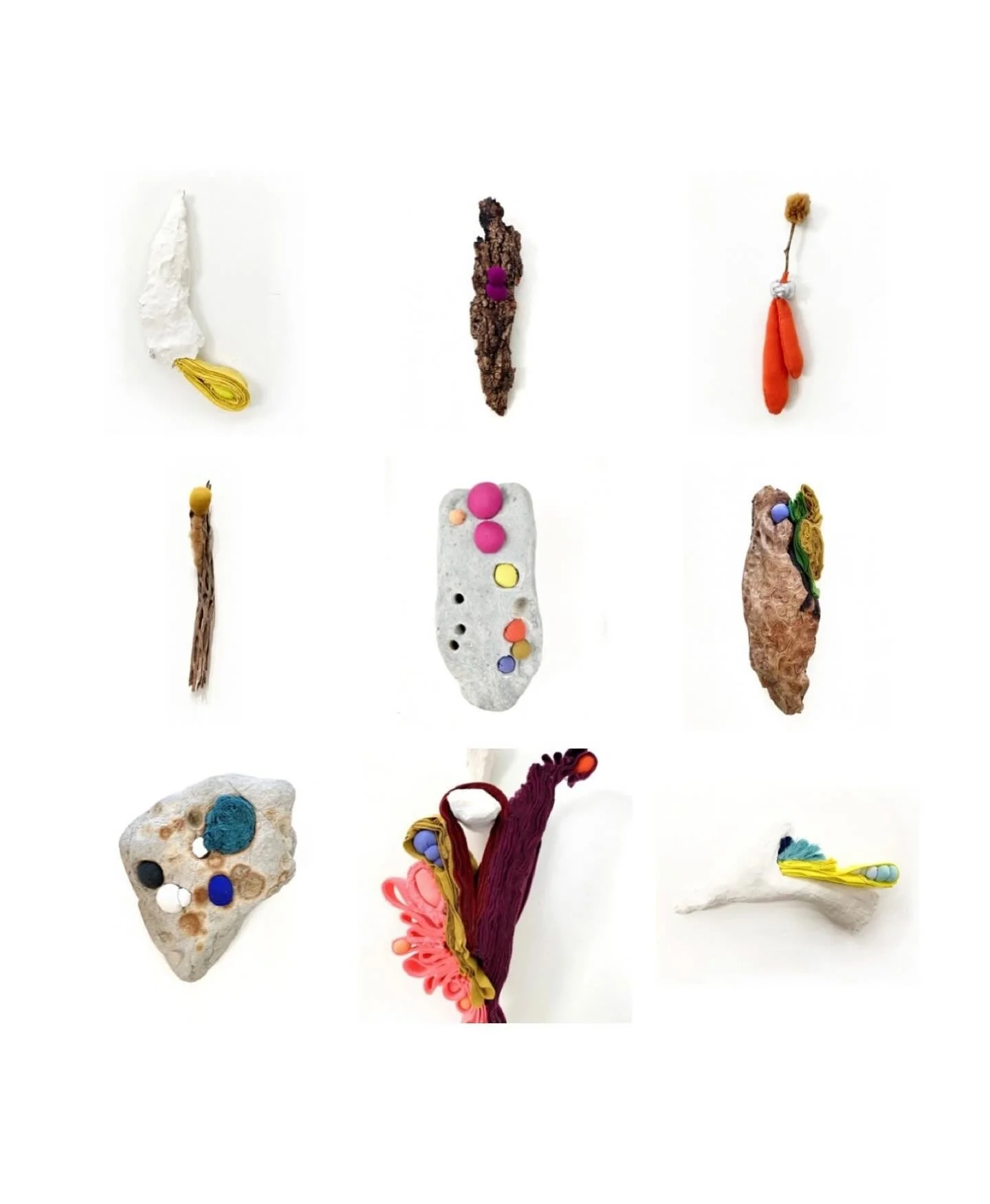 Ongoing series of &ldquo;littles.&rdquo; &hellip;and isn&rsquo;t this a sweet song to pair with the image? 🎶 ✨ 🎵 
ITS IN THE LITTLE THINGS. 

#artiststudio #studiovisit #textilart #arttextile
#sommerroman #artistprocess
&nbsp;#sculpture&nbsp;#fiber