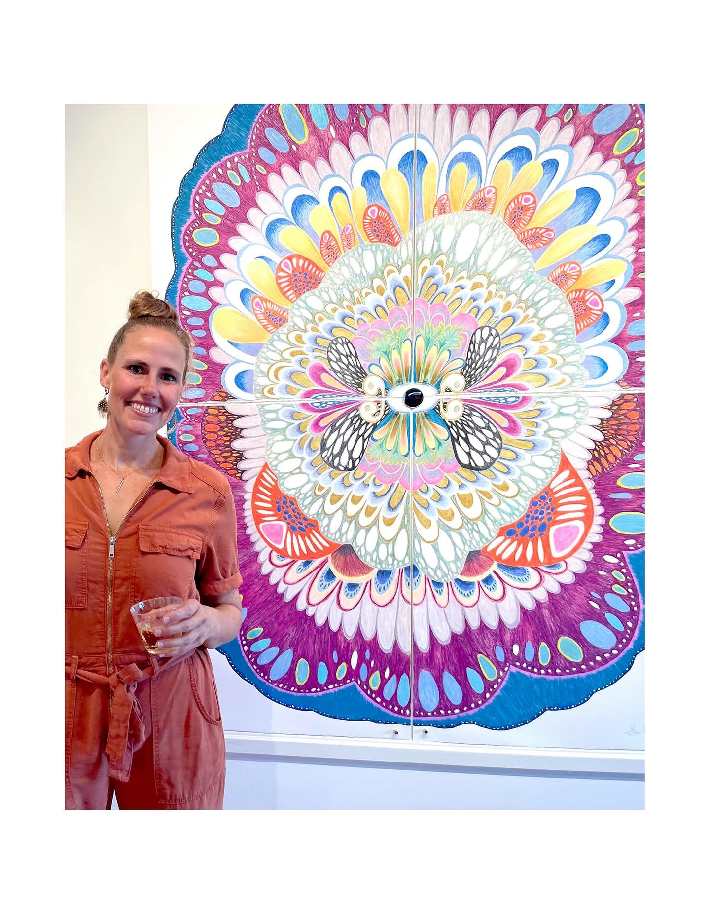 🎵🎶
Which one do you want??

*My series of &ldquo;Brain Scan&rdquo; drawings
Colored Pencil &amp; mirror on paper
*DM me for specific prices 

The drawings are hybridized forms that reference brain scans, doilies, and plant forms.&nbsp; In this way,