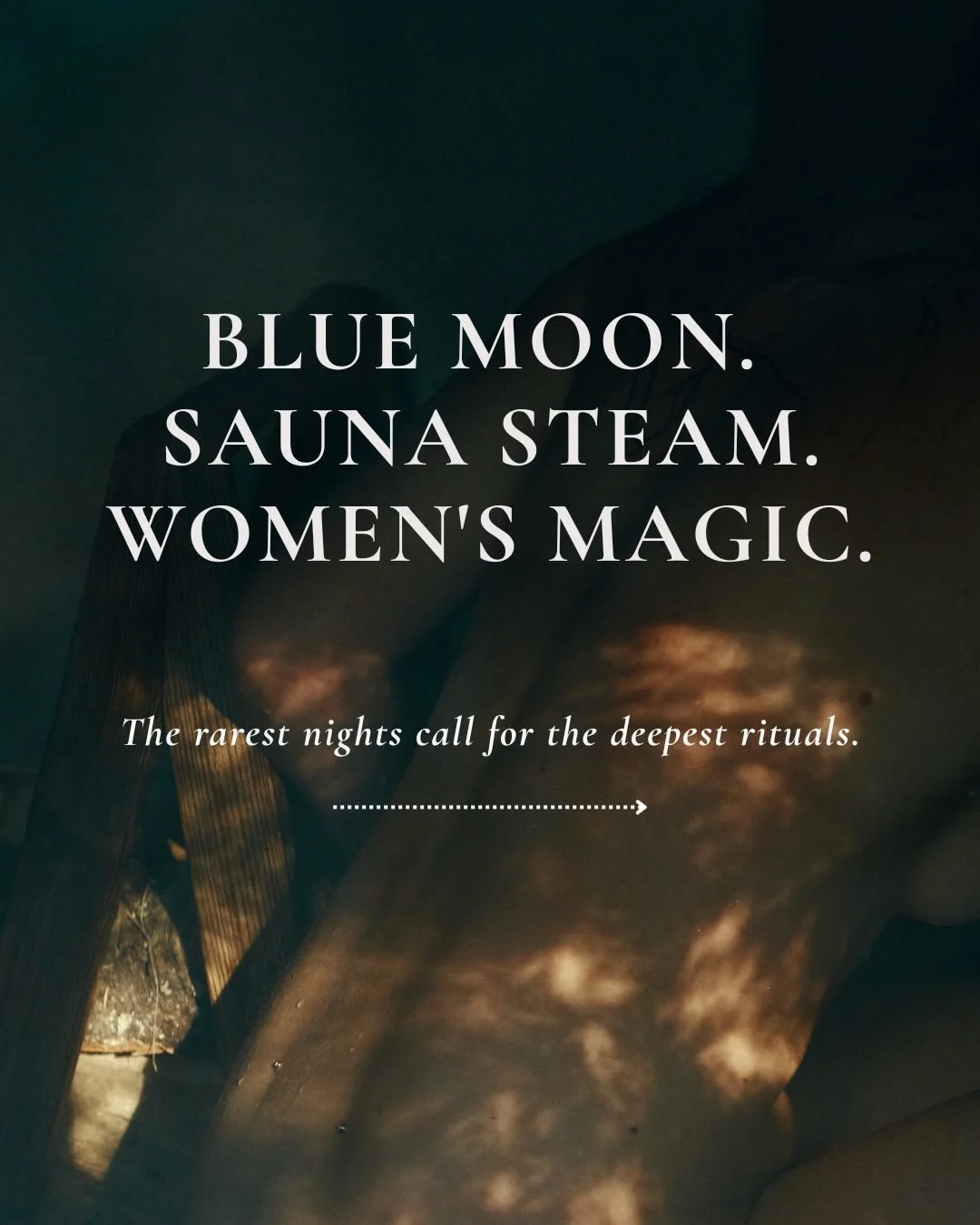 An event like this that comes once in a Blue Moon! 🌕🌕

Blue Moon: the second full moon in a month. A second chance to clear the clutter. Because we have to make space for a beautiful summer!🌿🌸

&hellip;and seriously what&rsquo;s more magical than