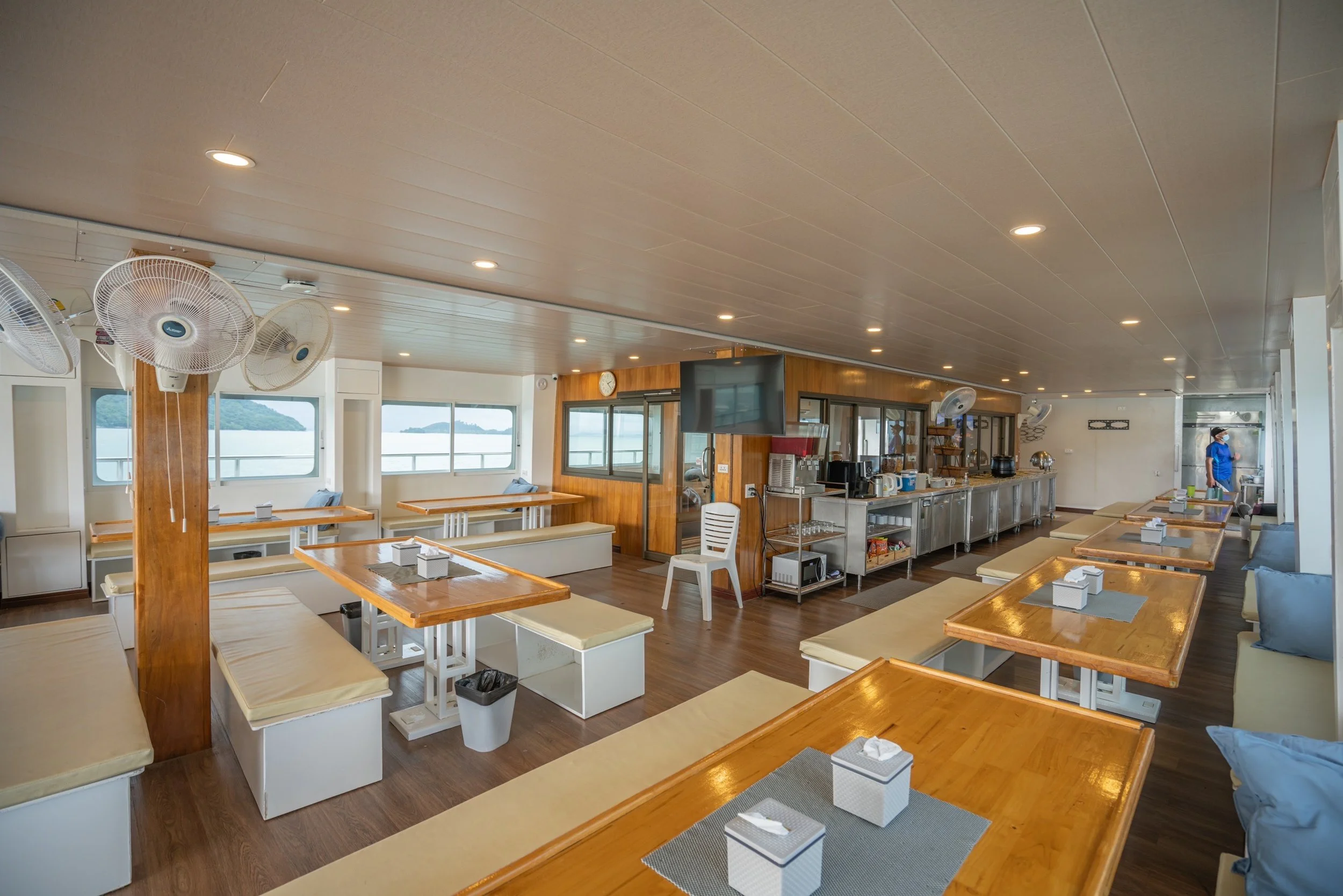 Mv. Koon 9 dining area