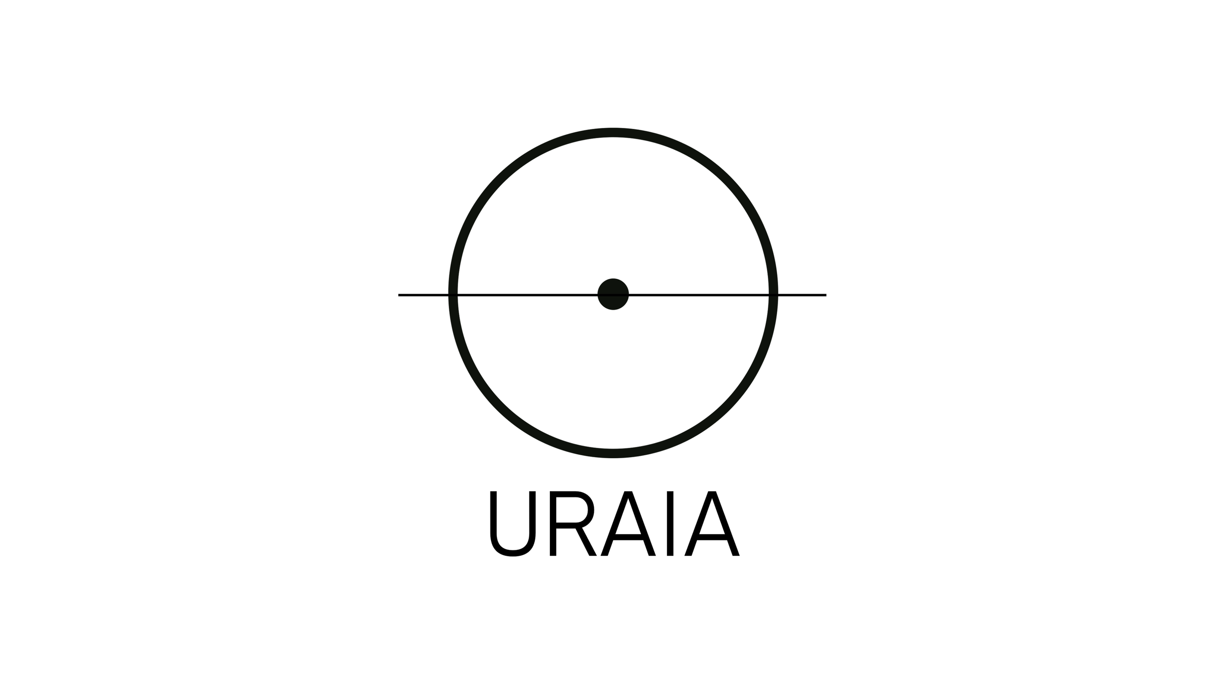 The logo of URAA, featuring a stylized circular design with a horizontal line crossing through the center, and the text 'URAA' below.