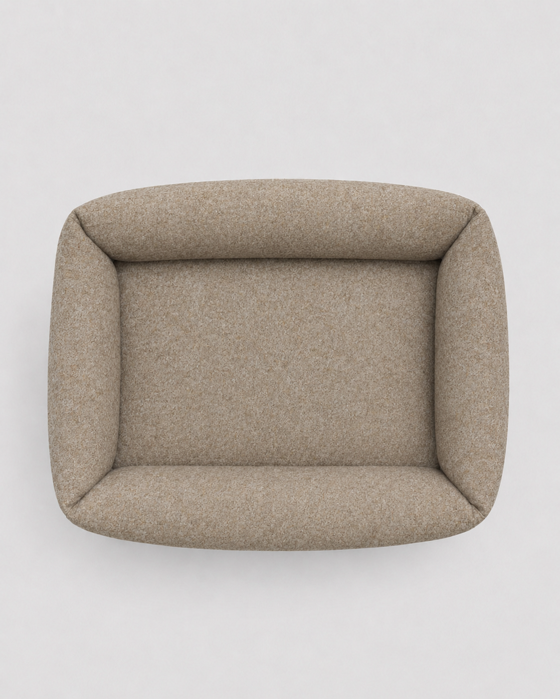 Luxury Wool Dog Bed | Birch