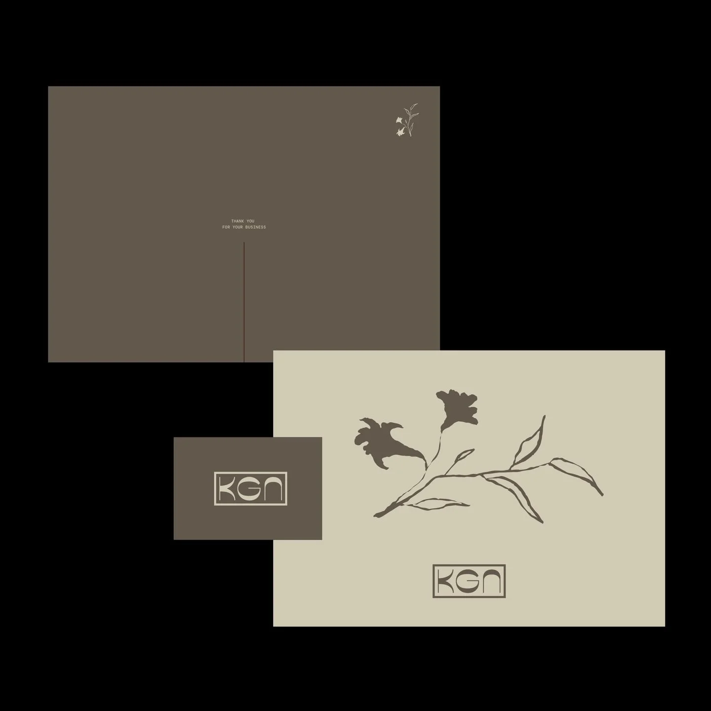 Stationary for KGN - part of rebrand and identity project in 2026