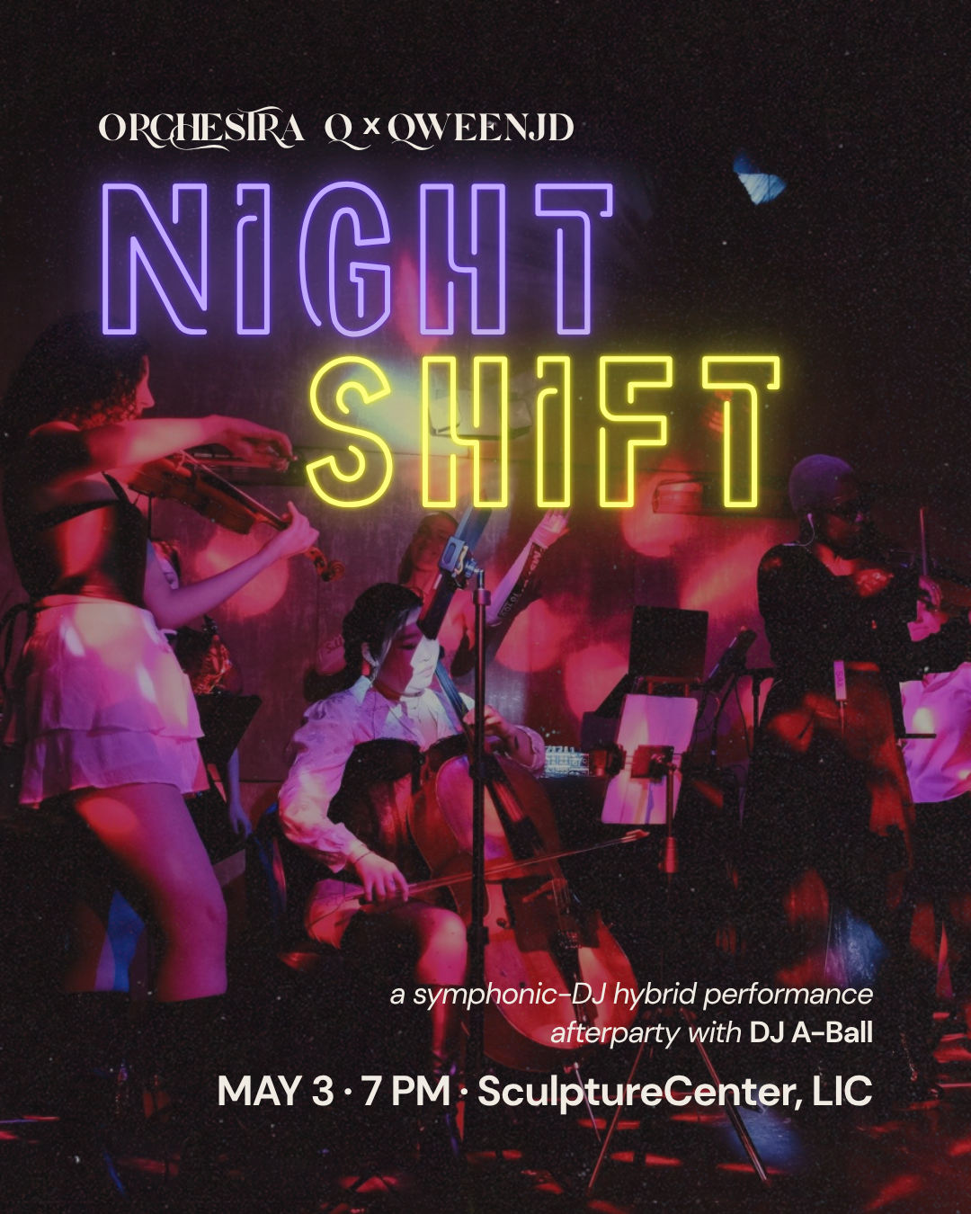 Orchestra Q x QWEENJD: Night Shift