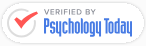Verified by Psychology Today badge with a check mark.