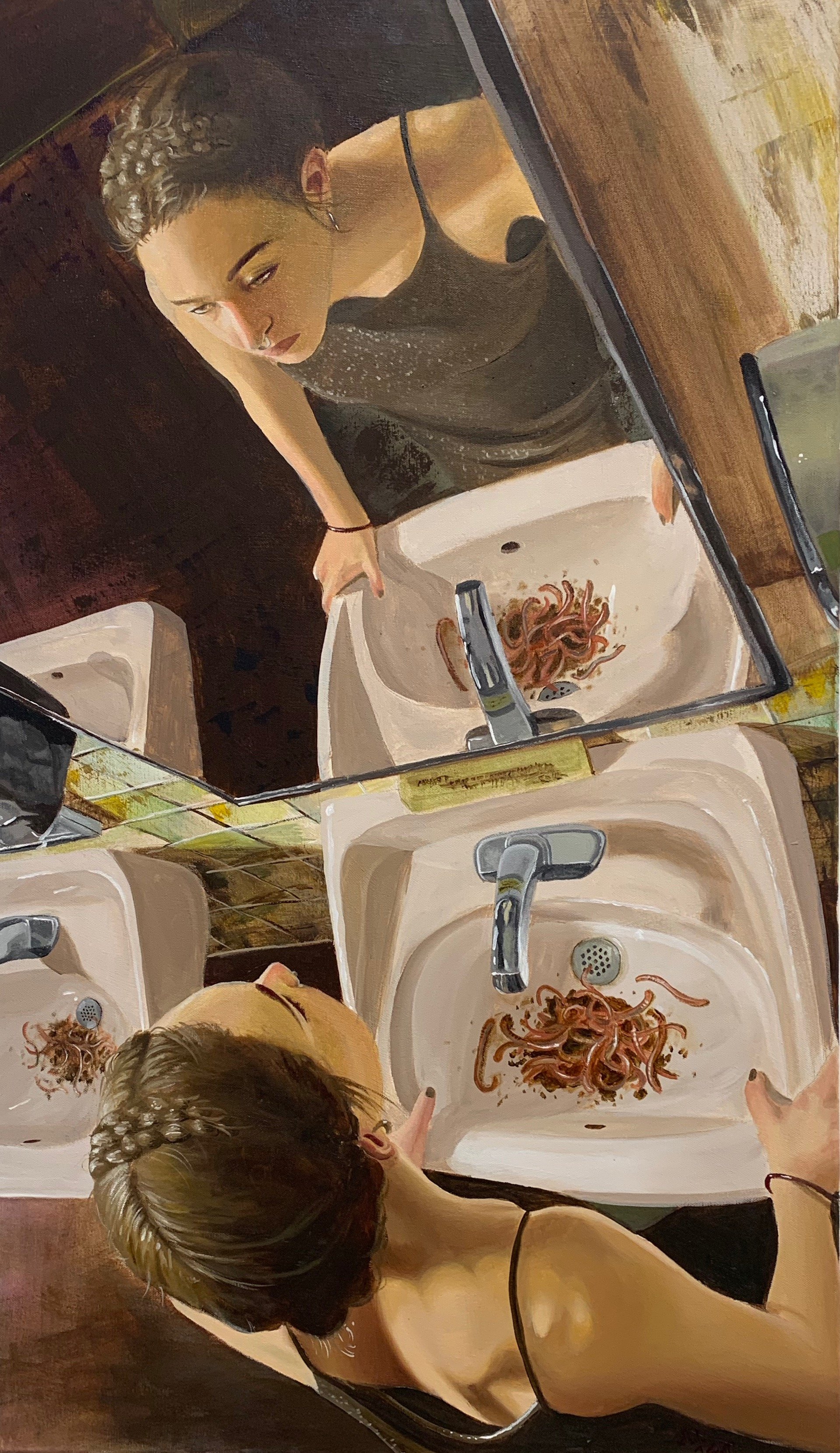 Guilt, 2023: Oil on Canvas