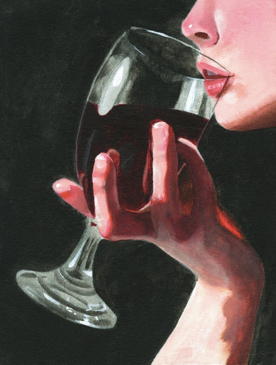 Gluttony, 2022: Acrylic on Canvas