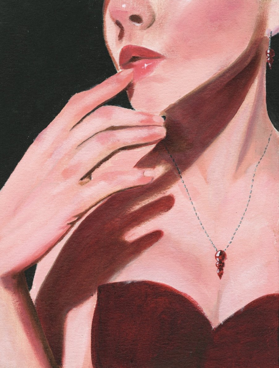 Lust, 2022: Acrylic on Canvas