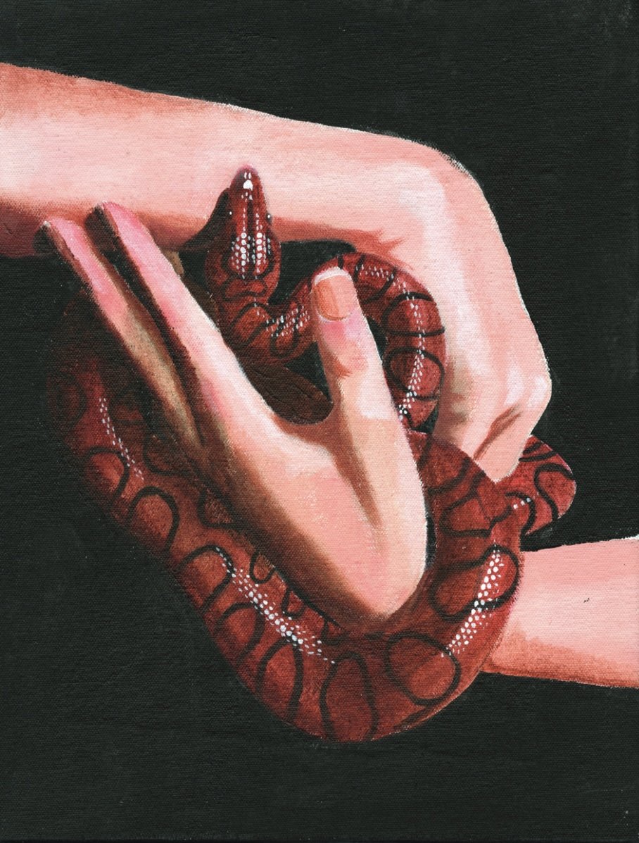 Envy, 2022: Acrylic on Canvas