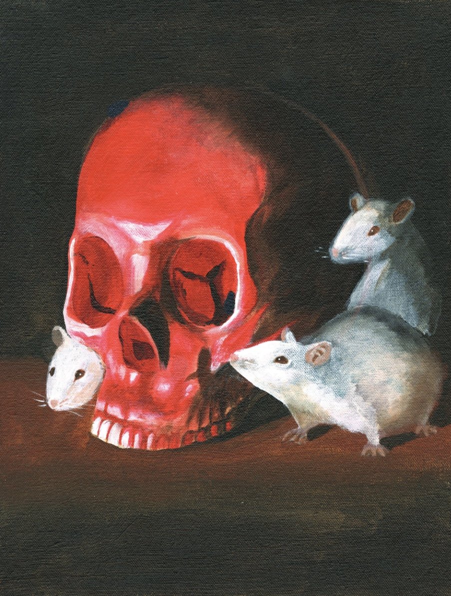 Wraith, 2022: Acrylic on Canvas
