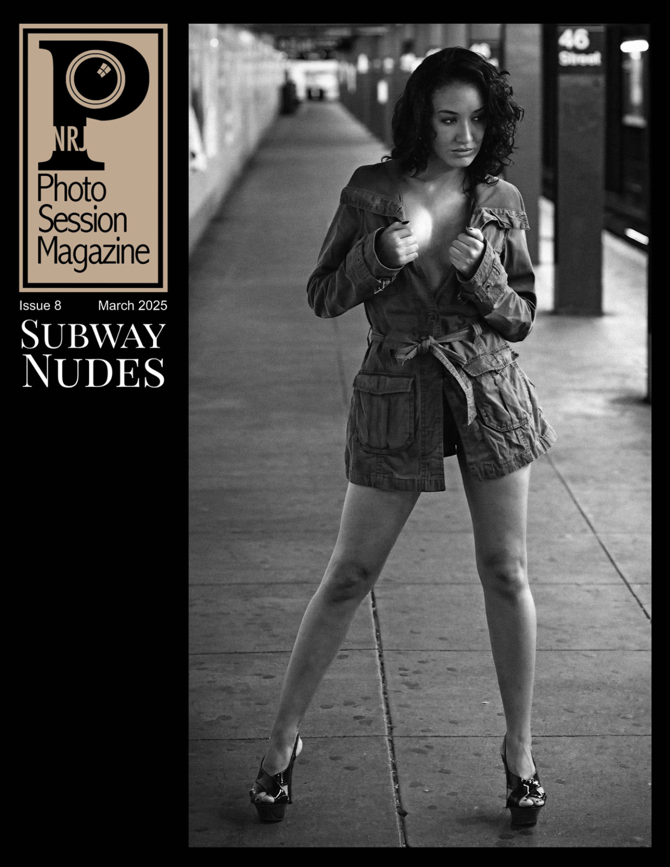 NRJ Photo Session Magazine / Subway Nudes / Issue 8 / $16.99