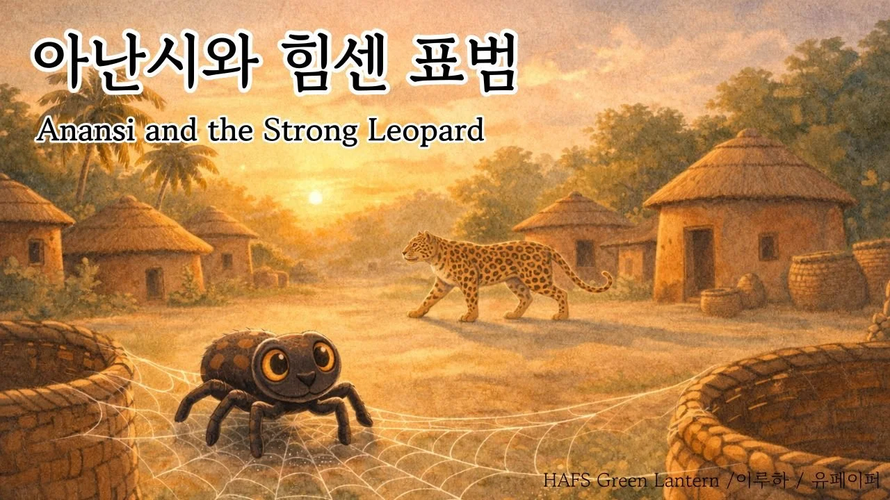 Anansi and the Strong Leopard (아난시와 힘센 표범)