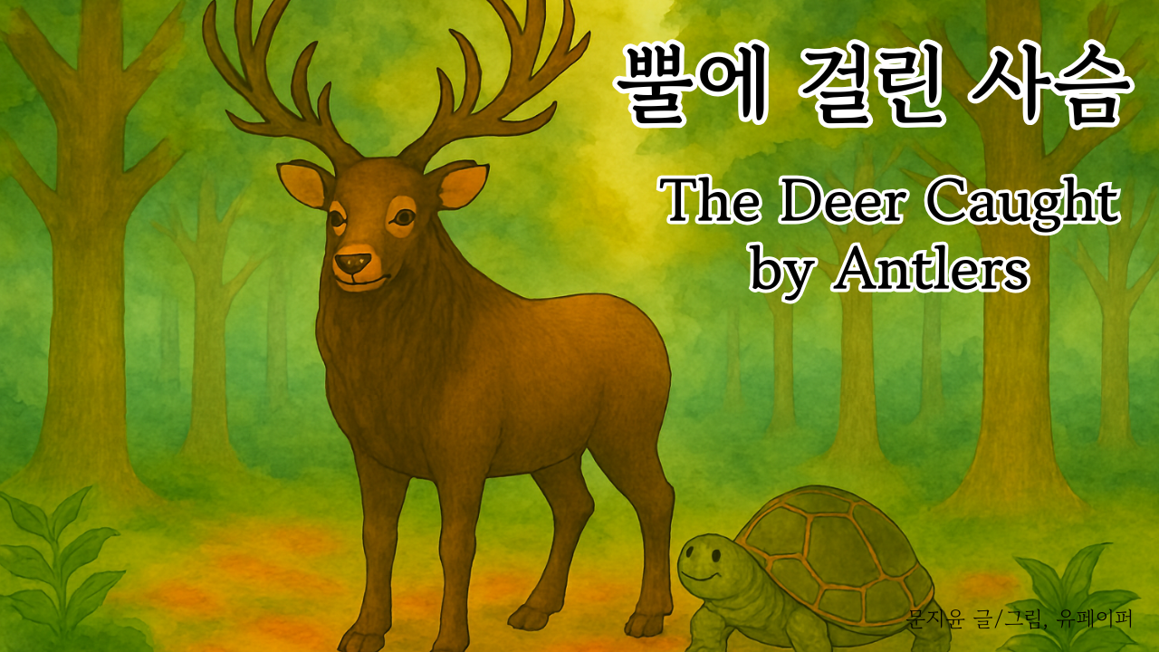 The Deer Caught by Antlers (뿔에 걸린 사슴)