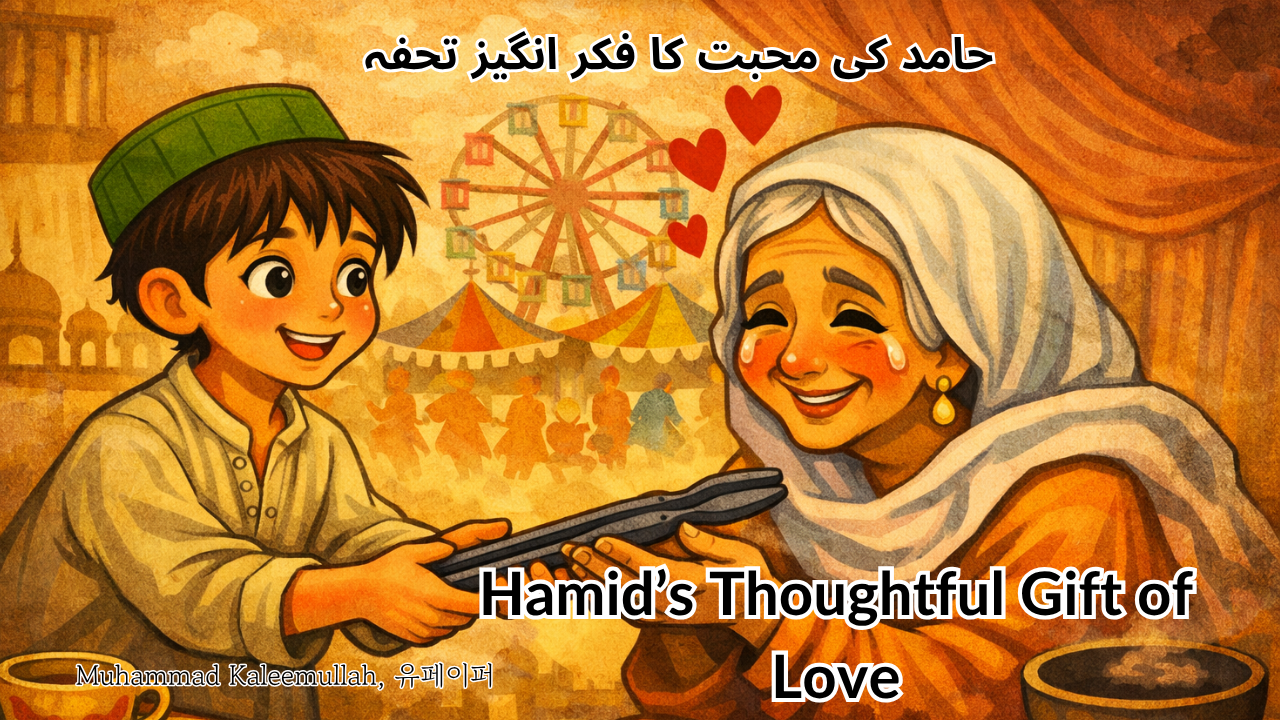 Hamid’s Thoughtful Gift of Love (حامد كى محبت كا فكر انكيز تحفه)‬