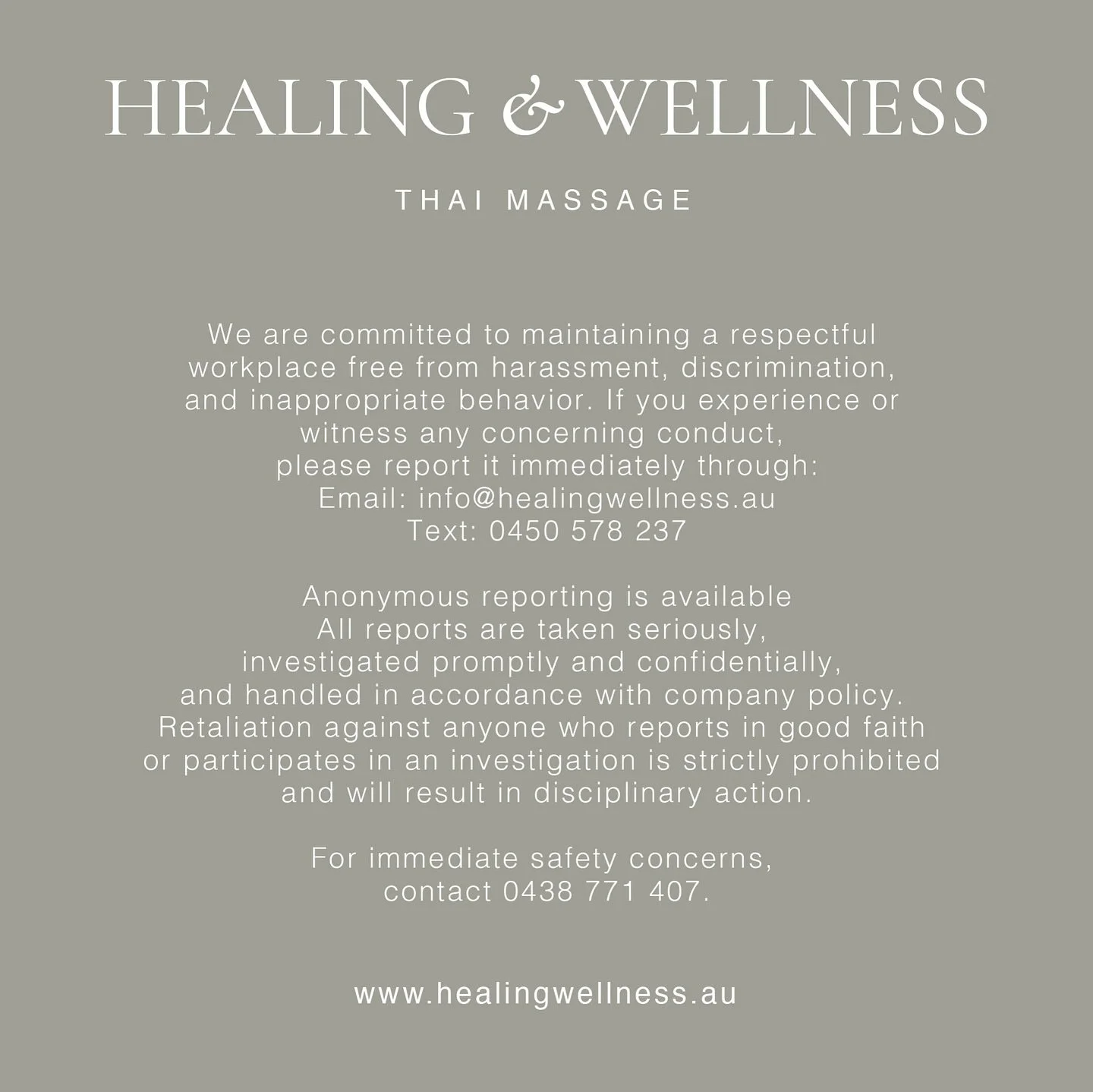 Any concerning please contact us.