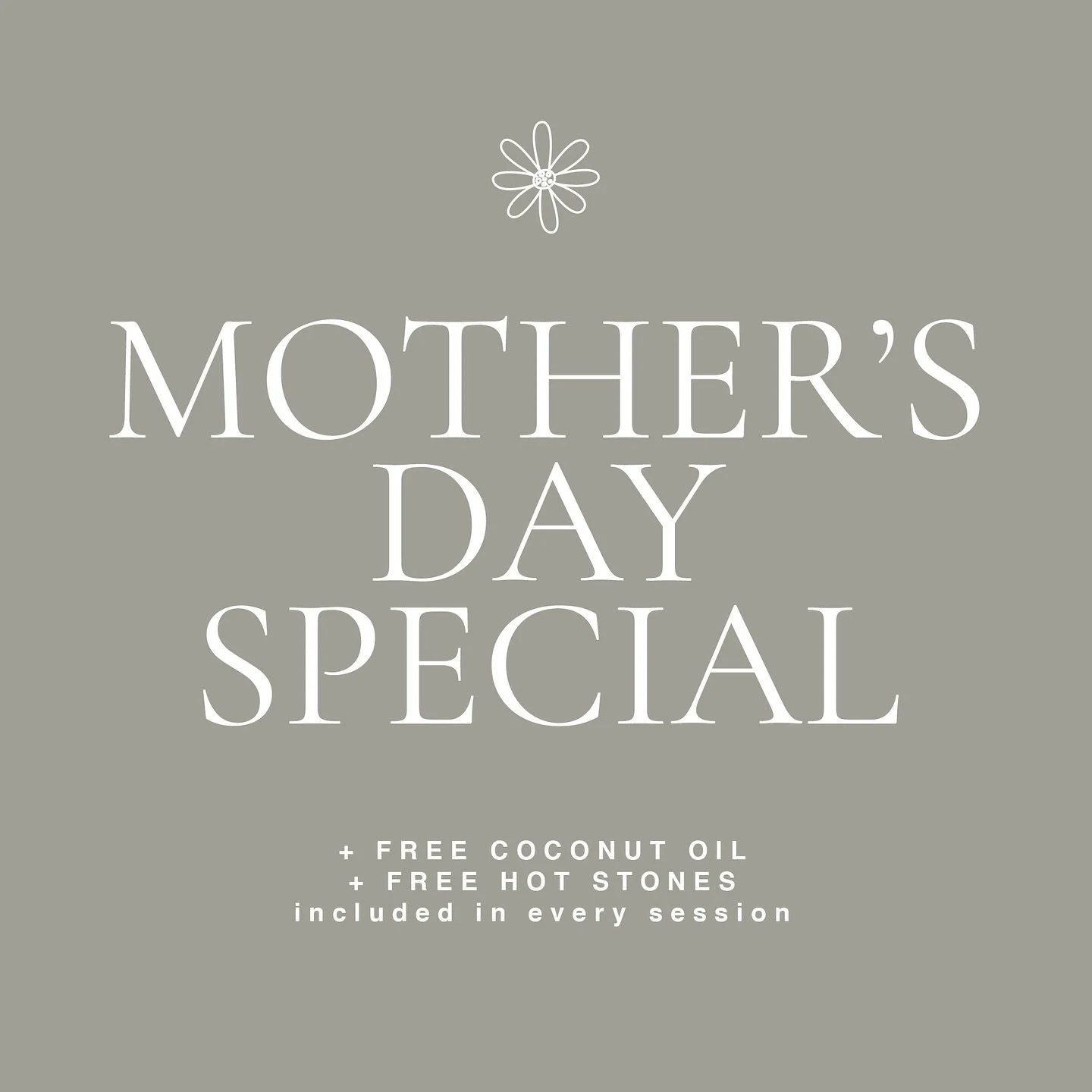 Mother's day special promotion