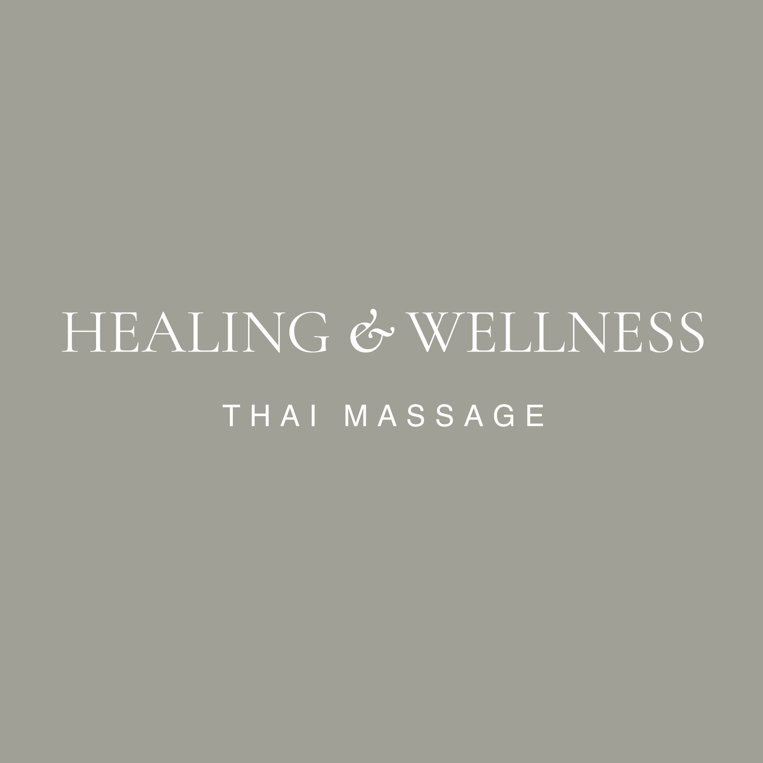 Healing and Wellness Thai Massage